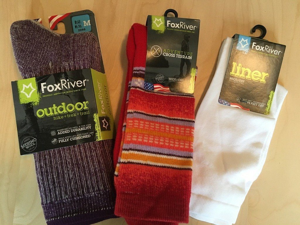 TrailblazerGirl.com Reviews Socks from Fox River's Outdoor and Liner Collections - Fox River