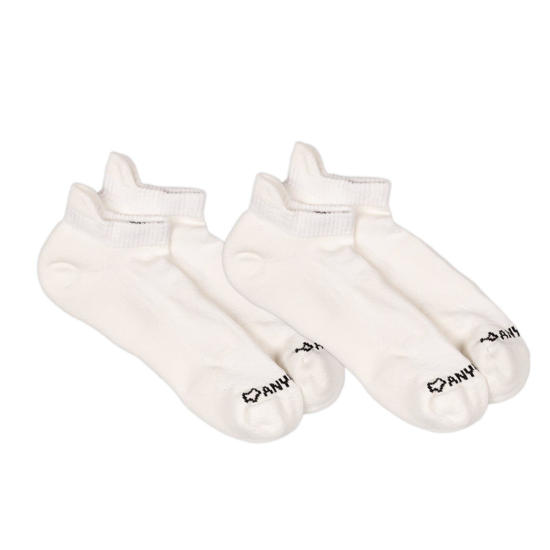 Anywear Essential Lightweight Ankle Sock - 2 Pack