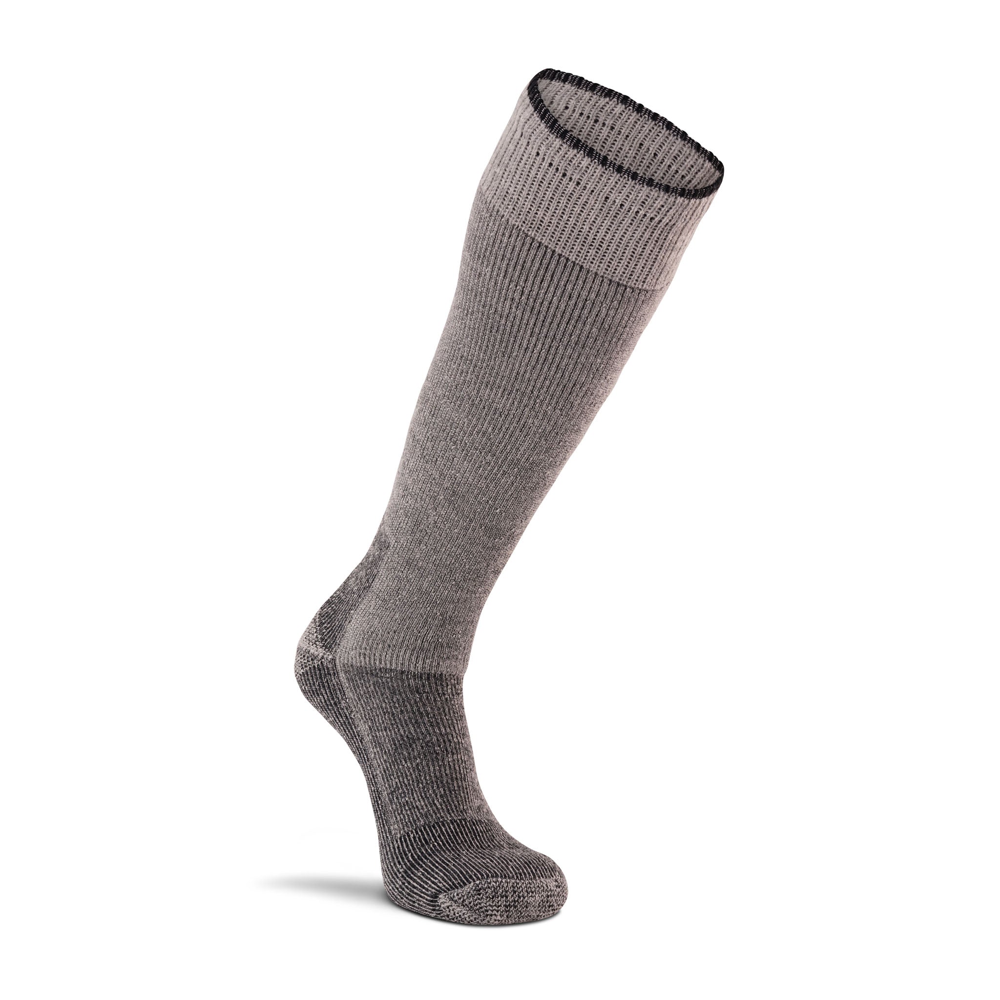 Men's Wool Heavyweight Mid-Calf Boot Work Sock - 2 Pack Grey Medium - Fox River