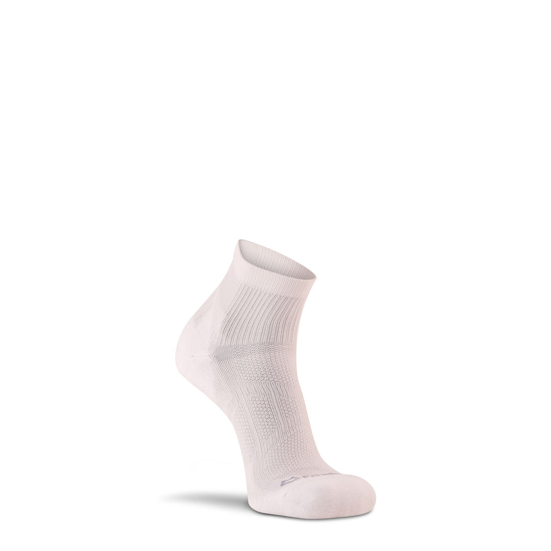 Physical Trainer Lightweight Quarter Crew Military Sock - 2 Pack White Medium - Fox River
