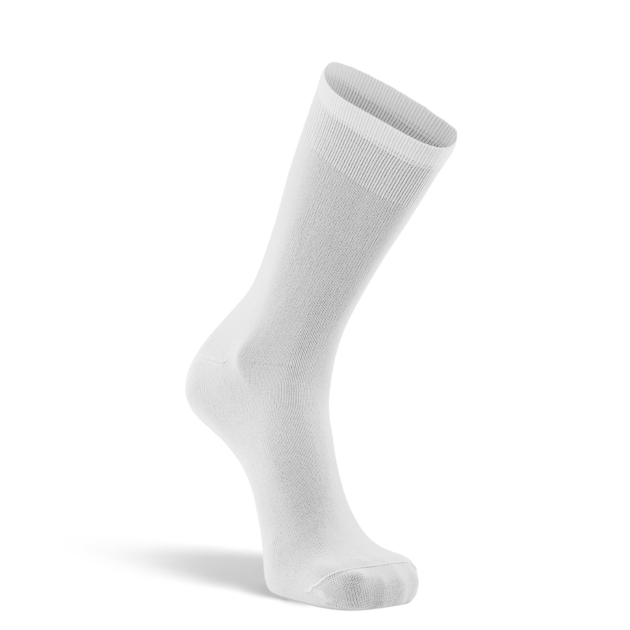 Wick Dry Alturas Ultra-Lightweight Crew Liner Sock White Small - Fox River