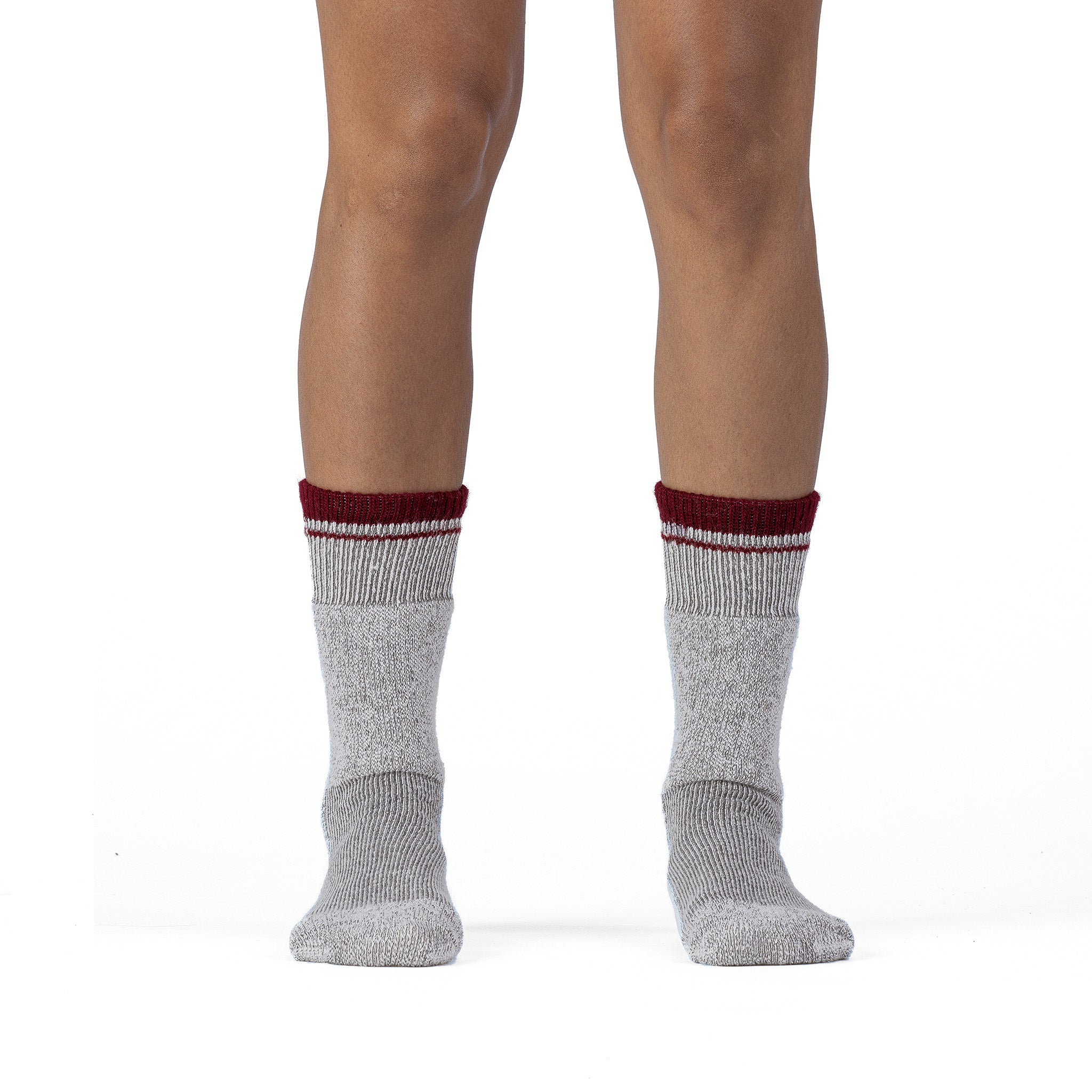 Boot & Field Her Field Medium Weight Mid-Calf Boot Char Mix/Berry Medium - Fox River