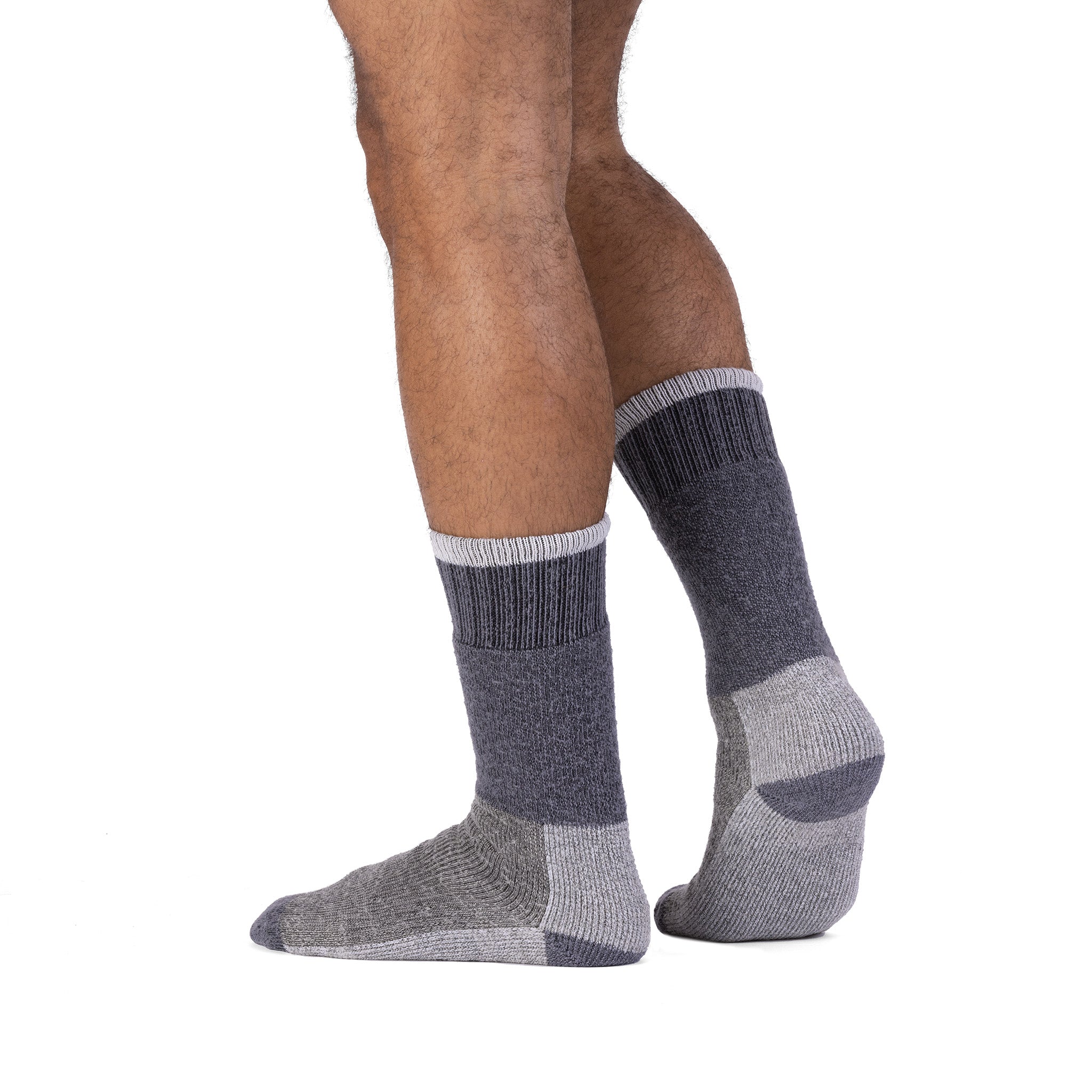 Colorblock Thermal Heavyweight Mid-Calf Chestnut Medium - Fox River