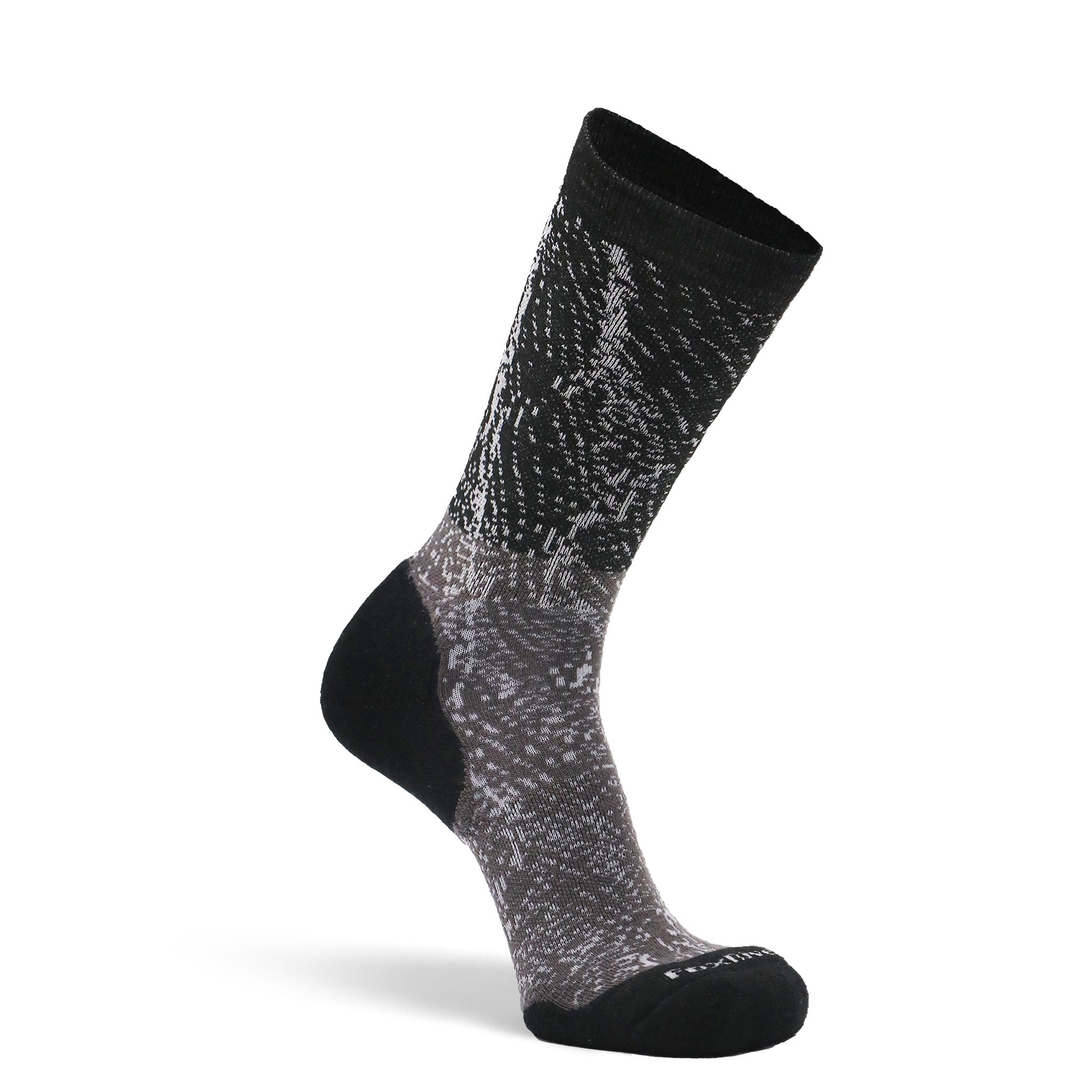 Men's Chichaqua Medium Weight Crew Hiking Sock Black Medium - Fox River