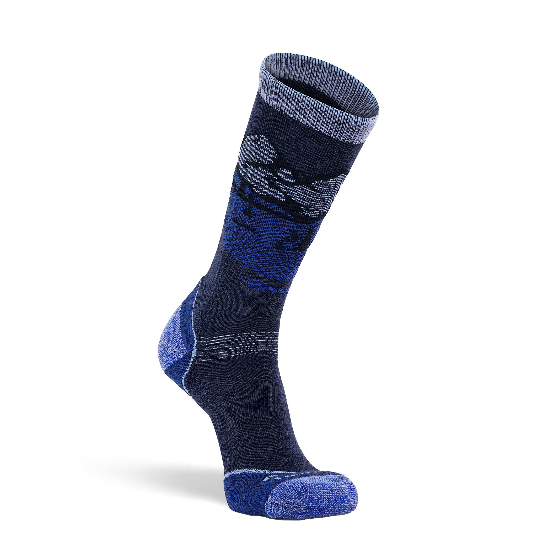 Men's Matterhorn Lightweight Crew Hiking Sock Navy Medium - Fox River
