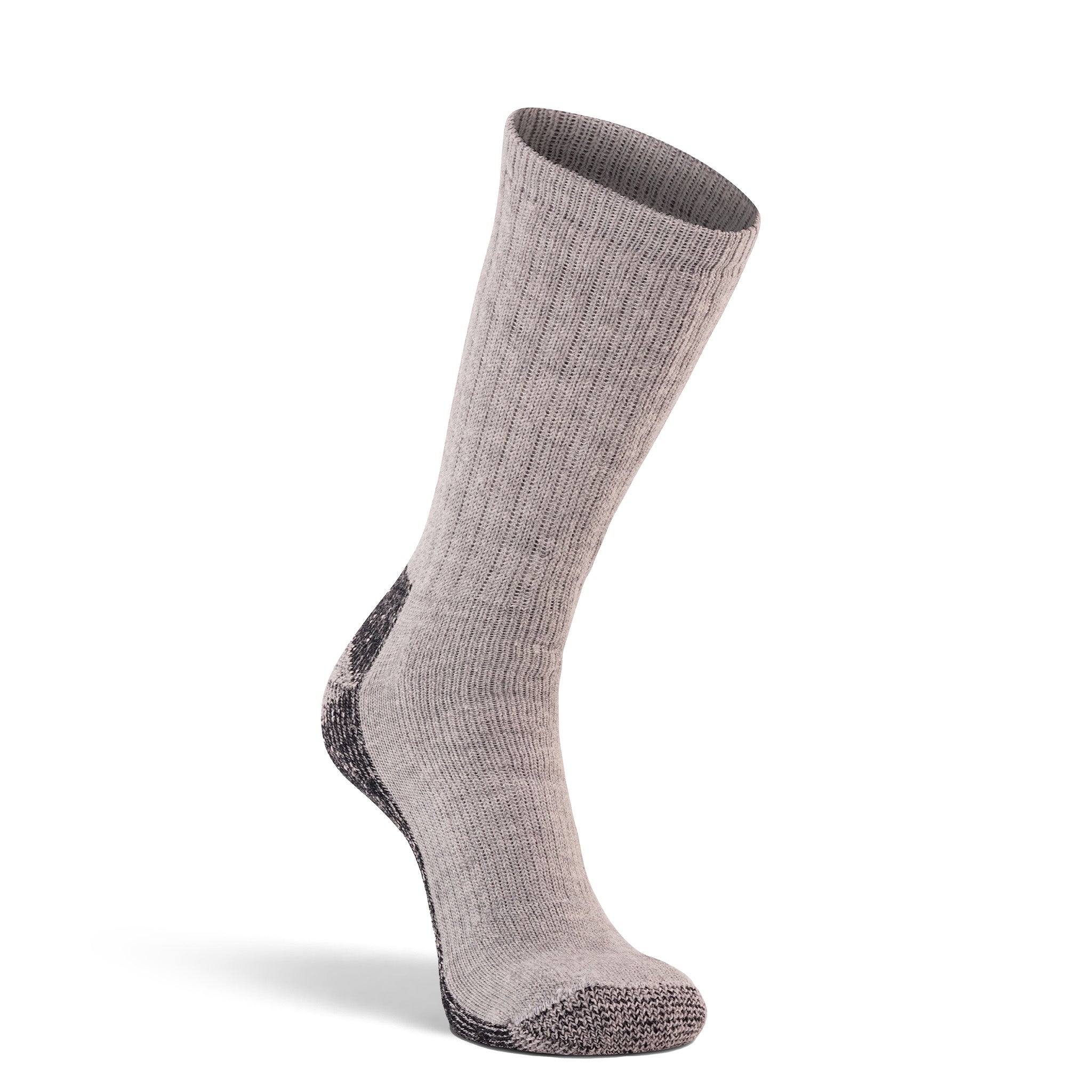 Men's Trailhead Heavyweight Crew Hiking Sock Grey Heather Medium - Fox River
