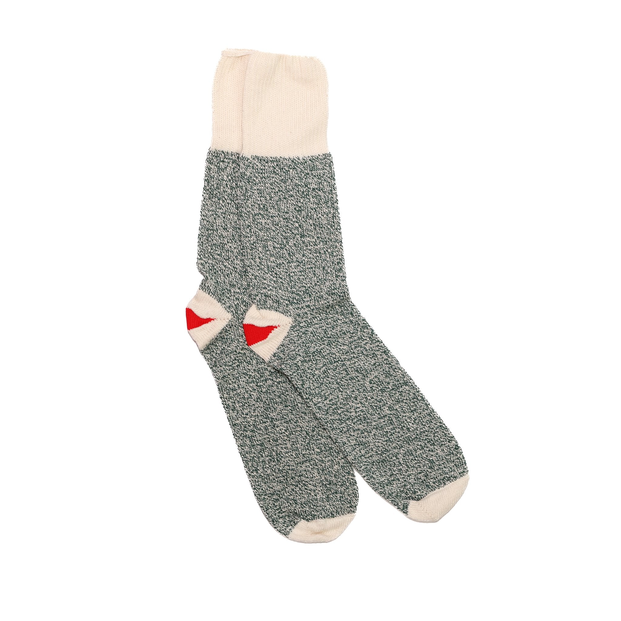 Original Rockford Red Heel Lightweight Crew - (Crafting Sock) Green Medium - Fox River