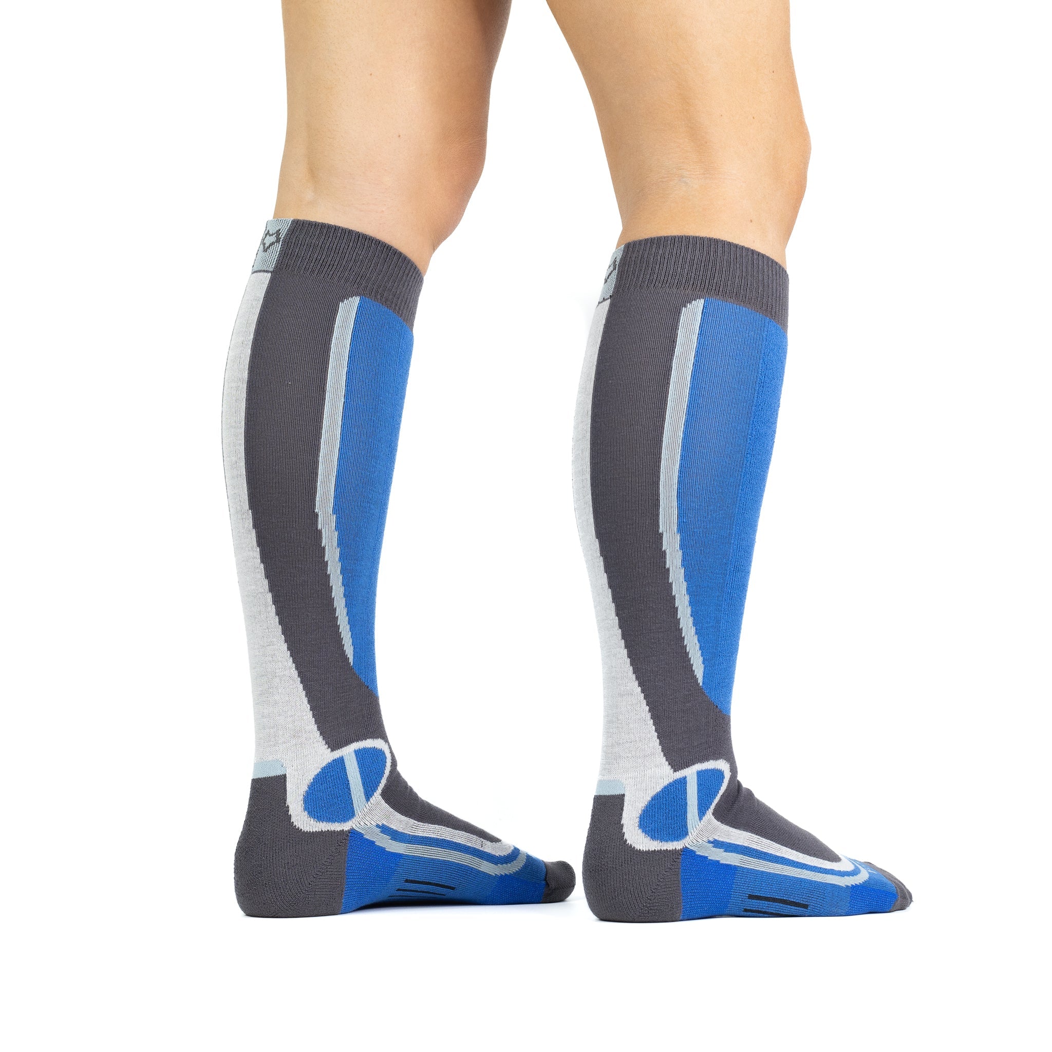 Ski/Snow Taos Lightweight Over-the-Calf Grey/Blue Medium - Fox River