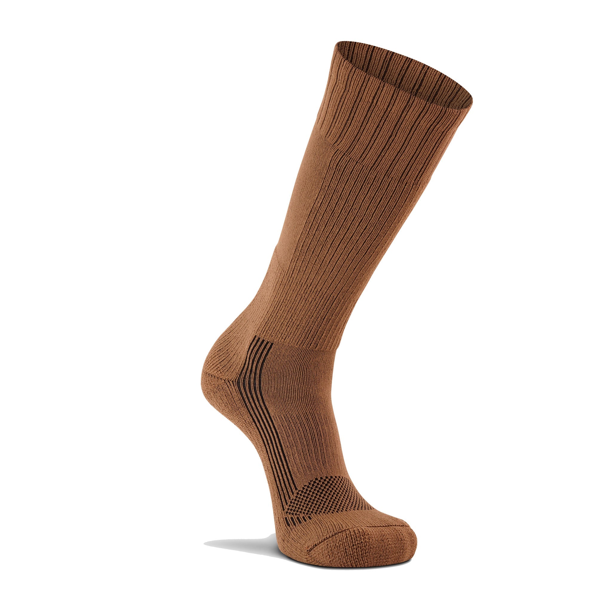 Tactical Boot Lightweight Mid-Calf Military Sock Coyote Brown Medium - Fox River