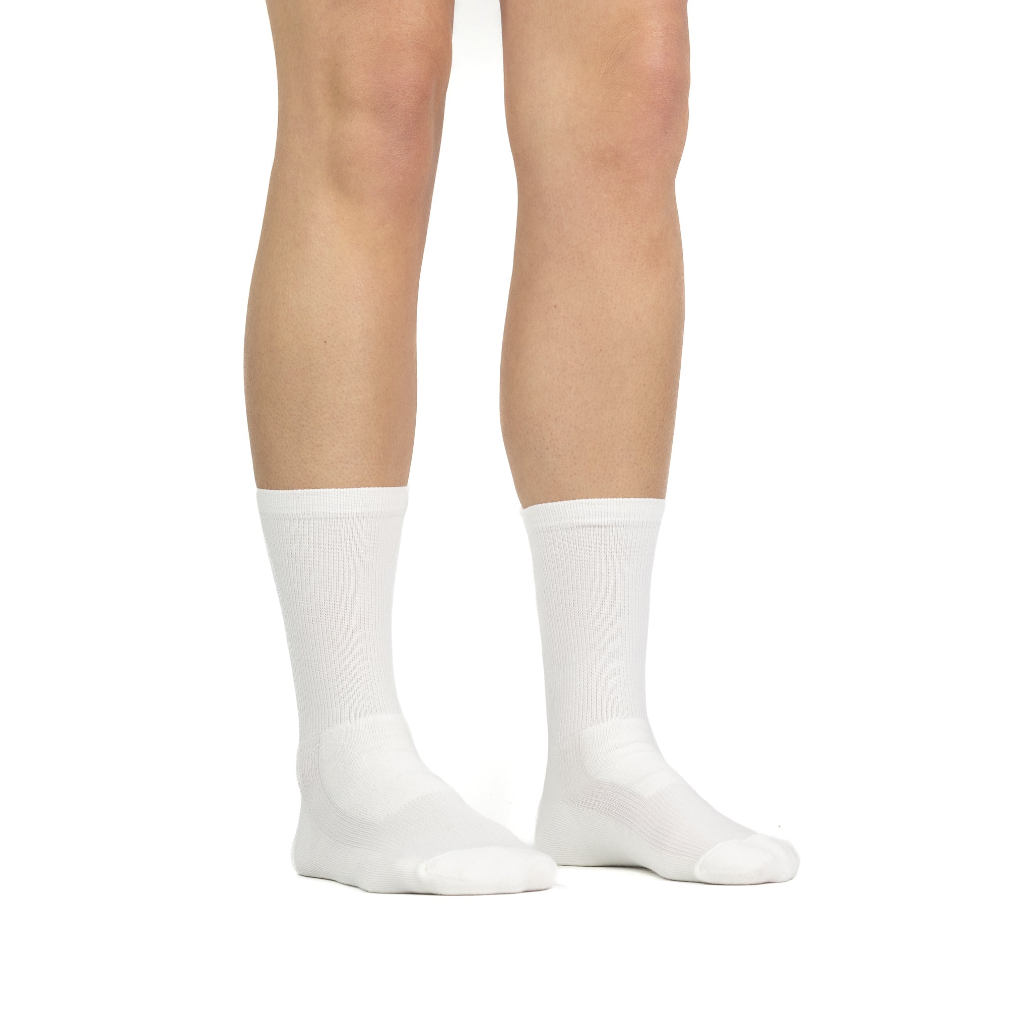 Wick Dry Walker Lightweight Crew White Medium - Fox River