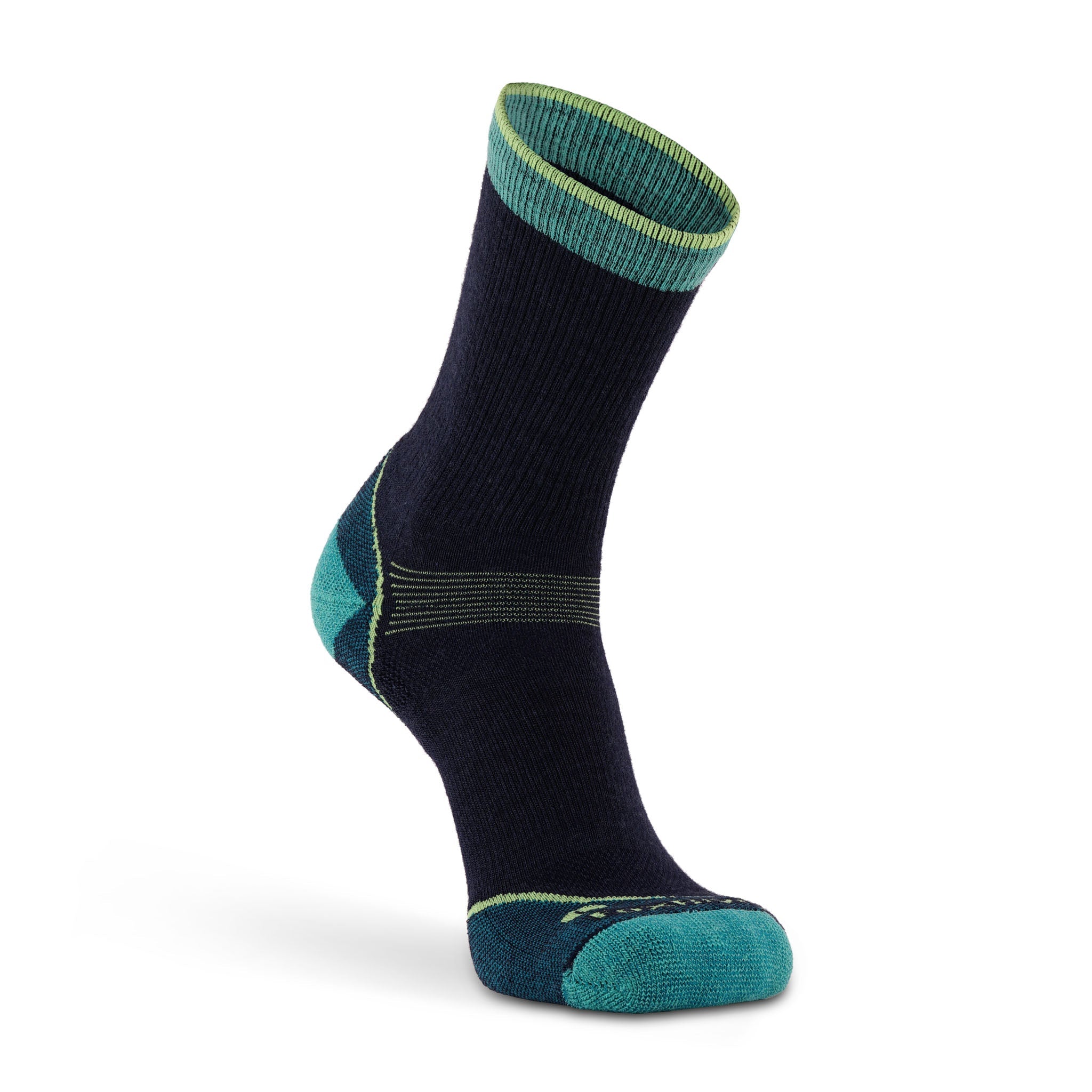 Women's Blazer Lightweight Crew Hiking Sock Navy Medium - Fox River
