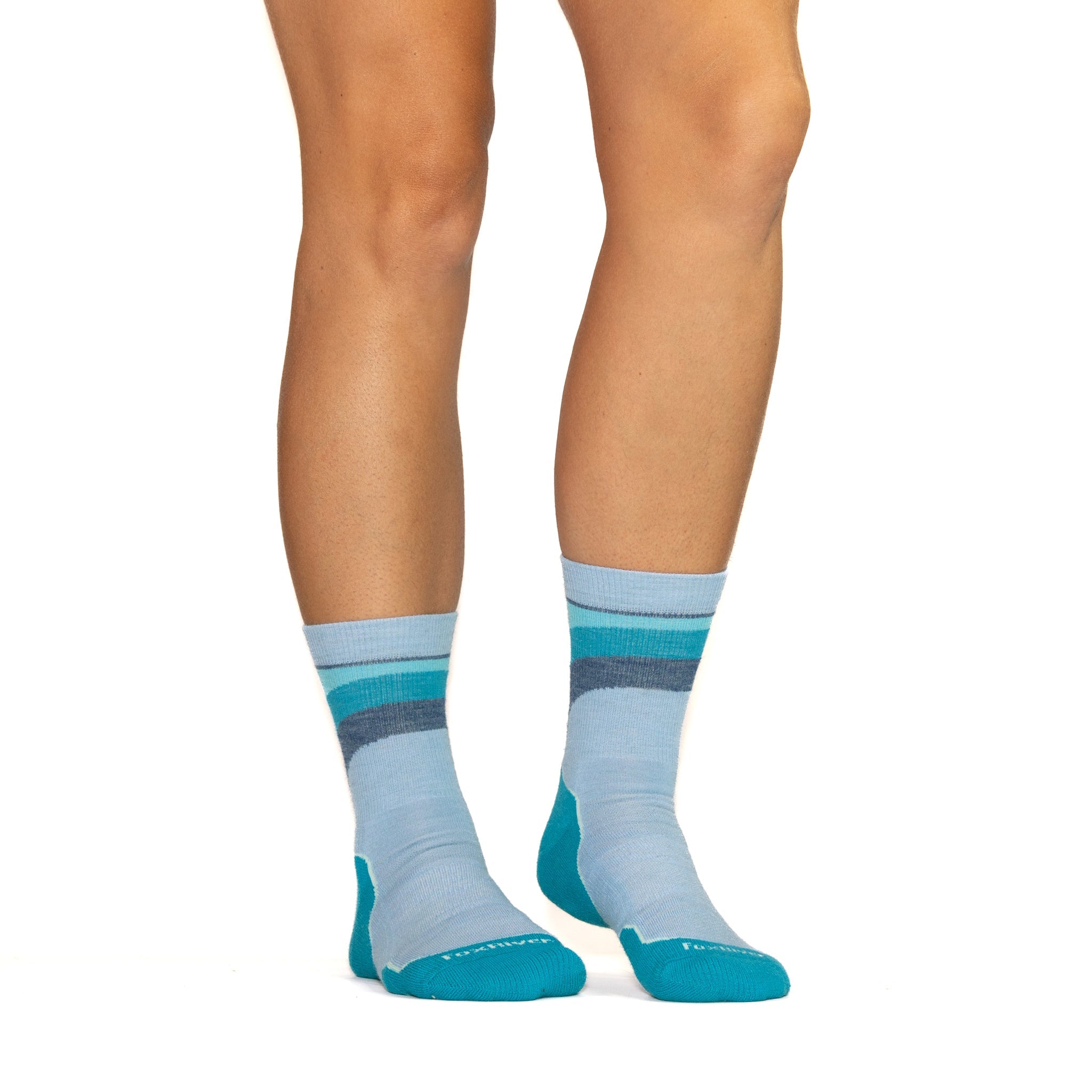 Women's Cairn Lightweight Crew Hiking Sock Sterling Small - Fox River
