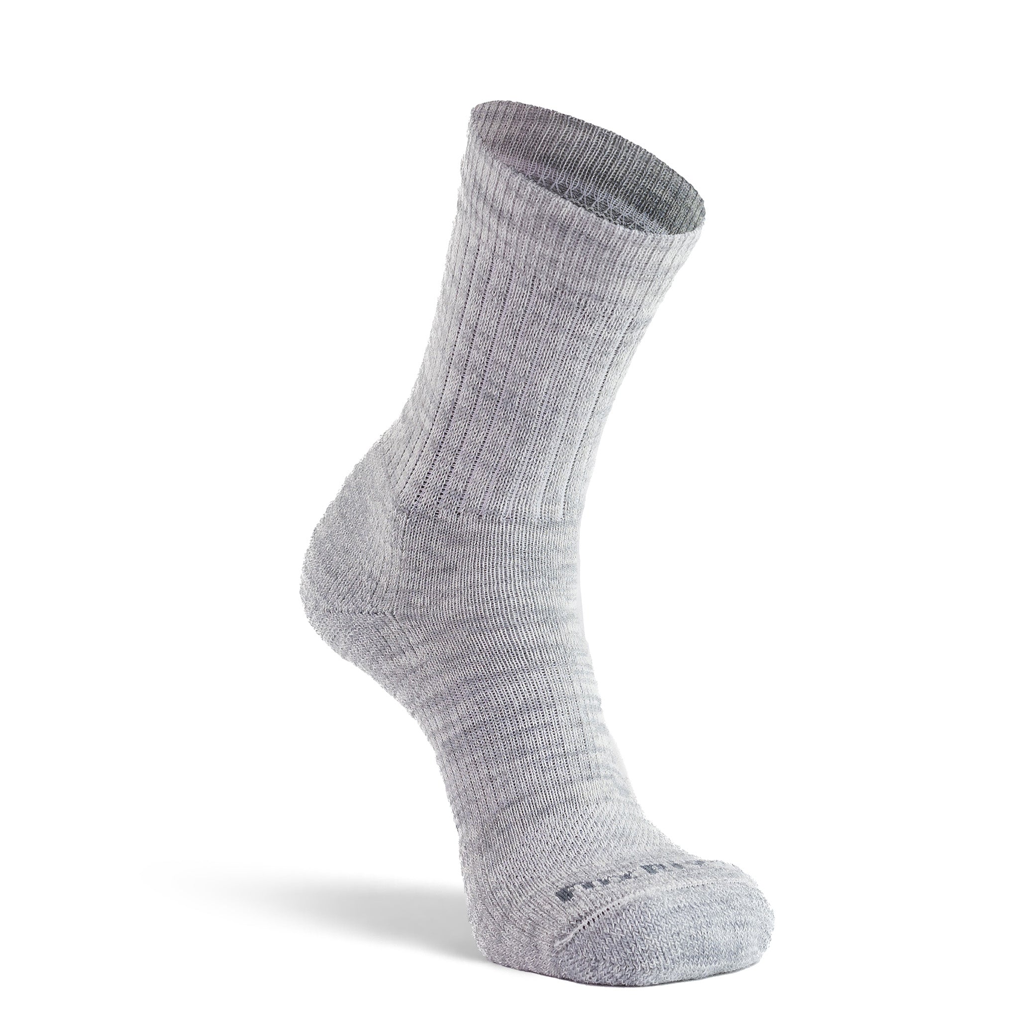Women's Hematite Lightweight Crew Hiking Sock Sterling Small - Fox River