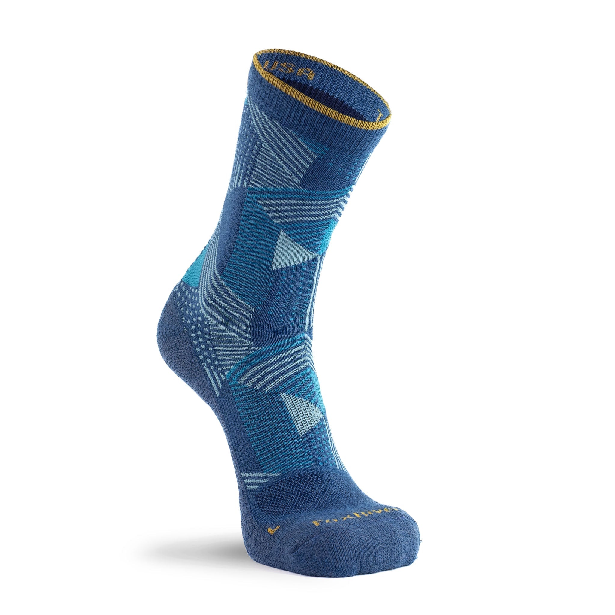 Women's Talus Lightweight Crew Hiking Sock Mineral Water Medium - Fox River