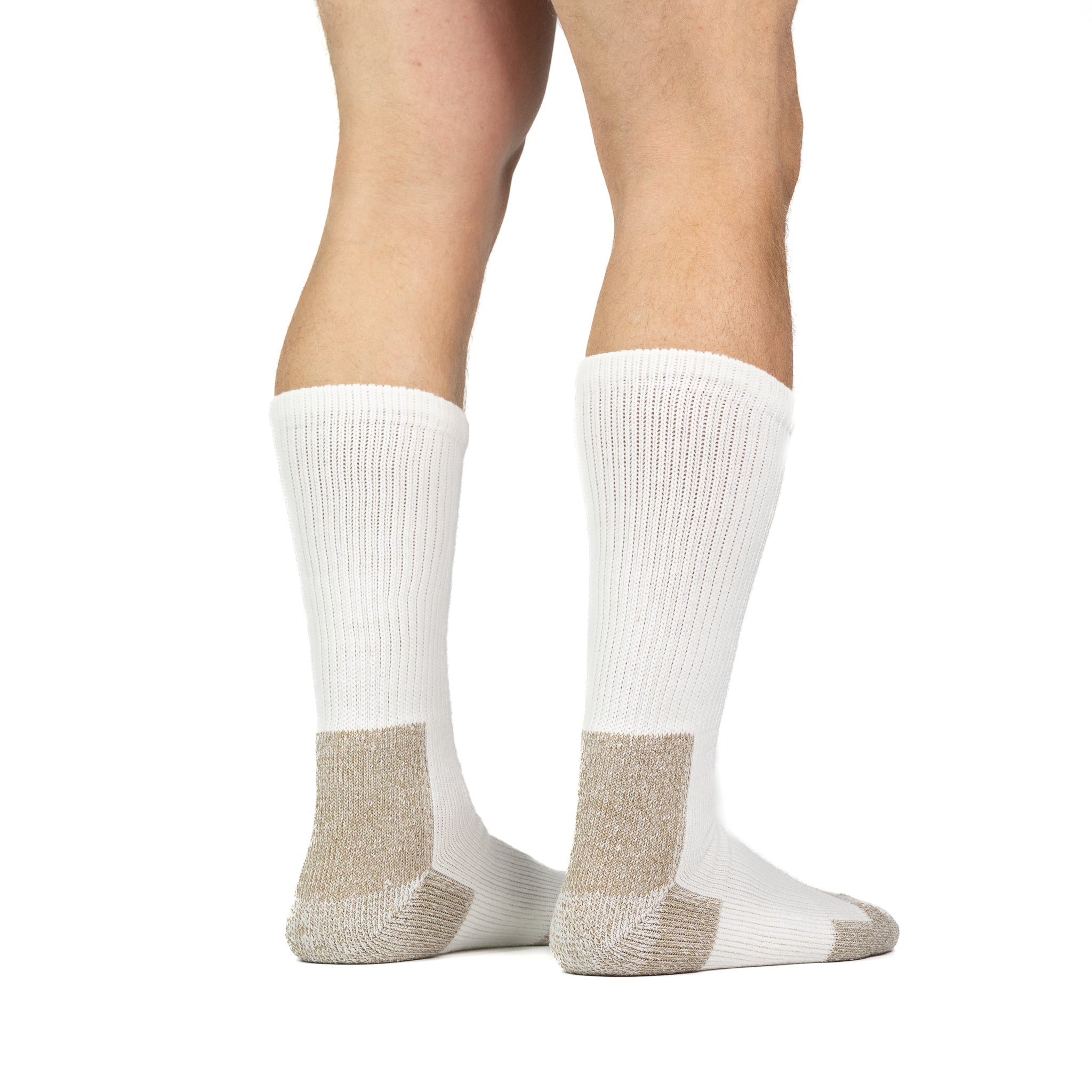 Work Steel-Toe Heavyweight Mid-Calf Boot - 2 Pack White Medium - Fox River