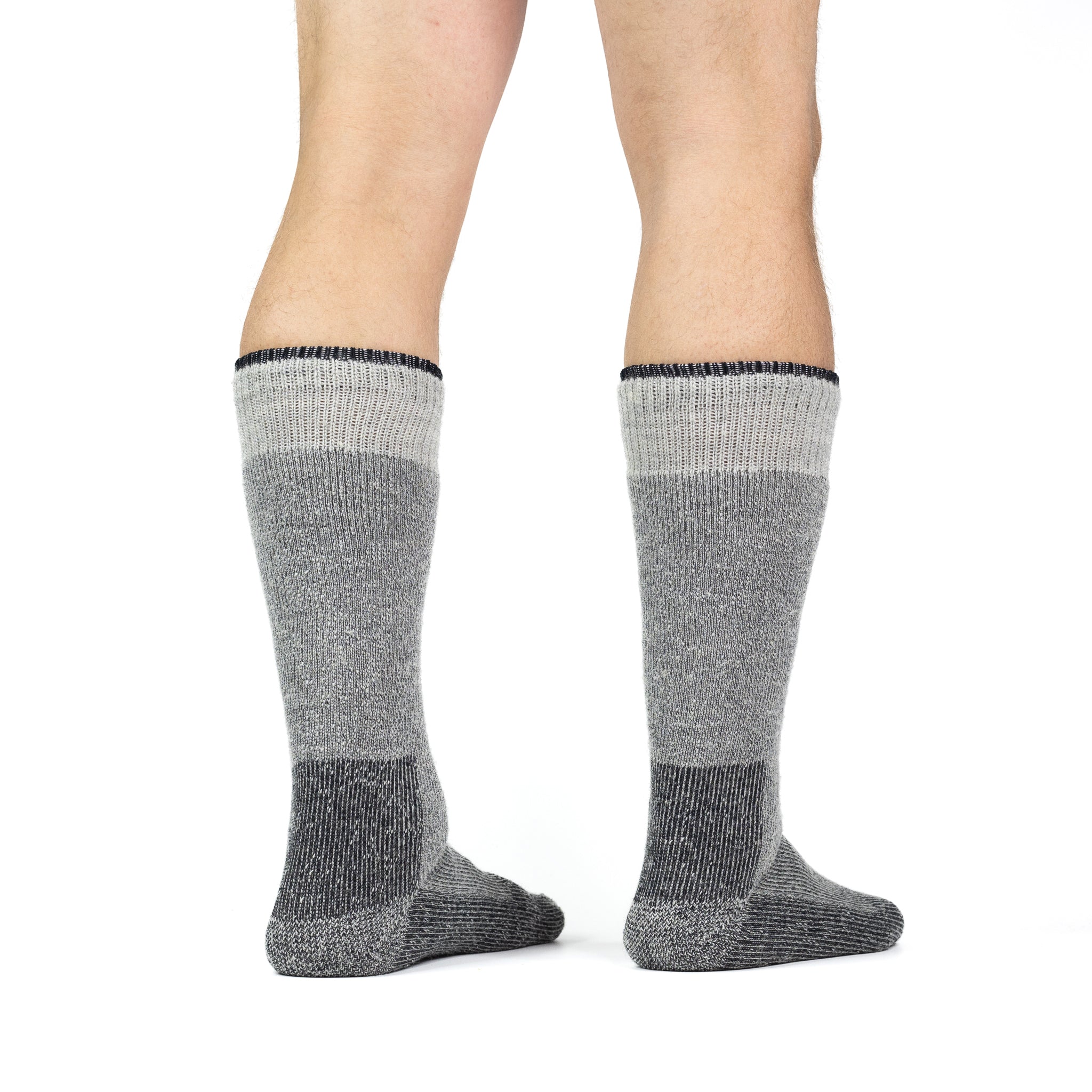 Work Wool Heavyweight Mid-Calf Boot - 2 Pack Grey Medium - Fox River