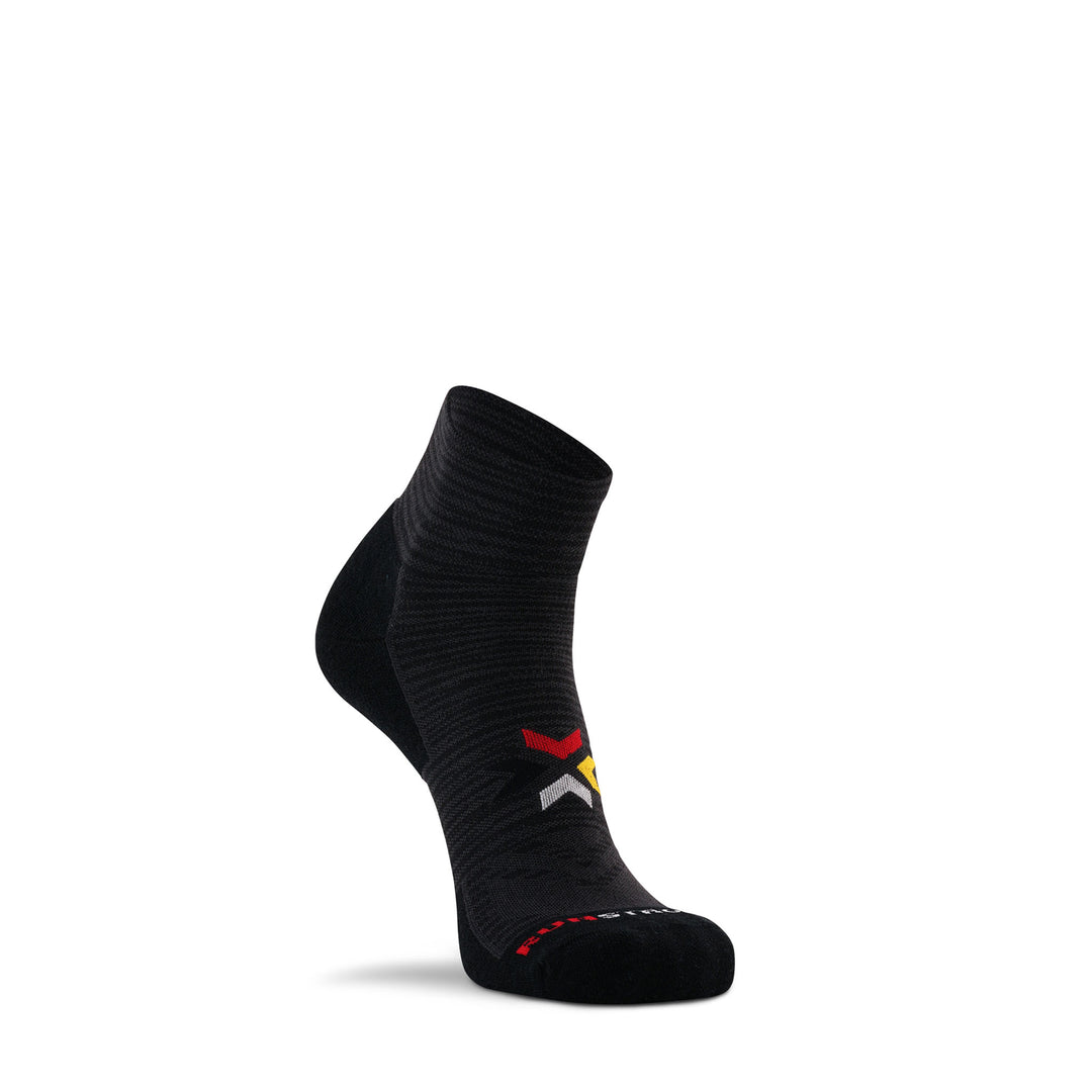 Mesa Lightweight Quarter Crew Running Sock