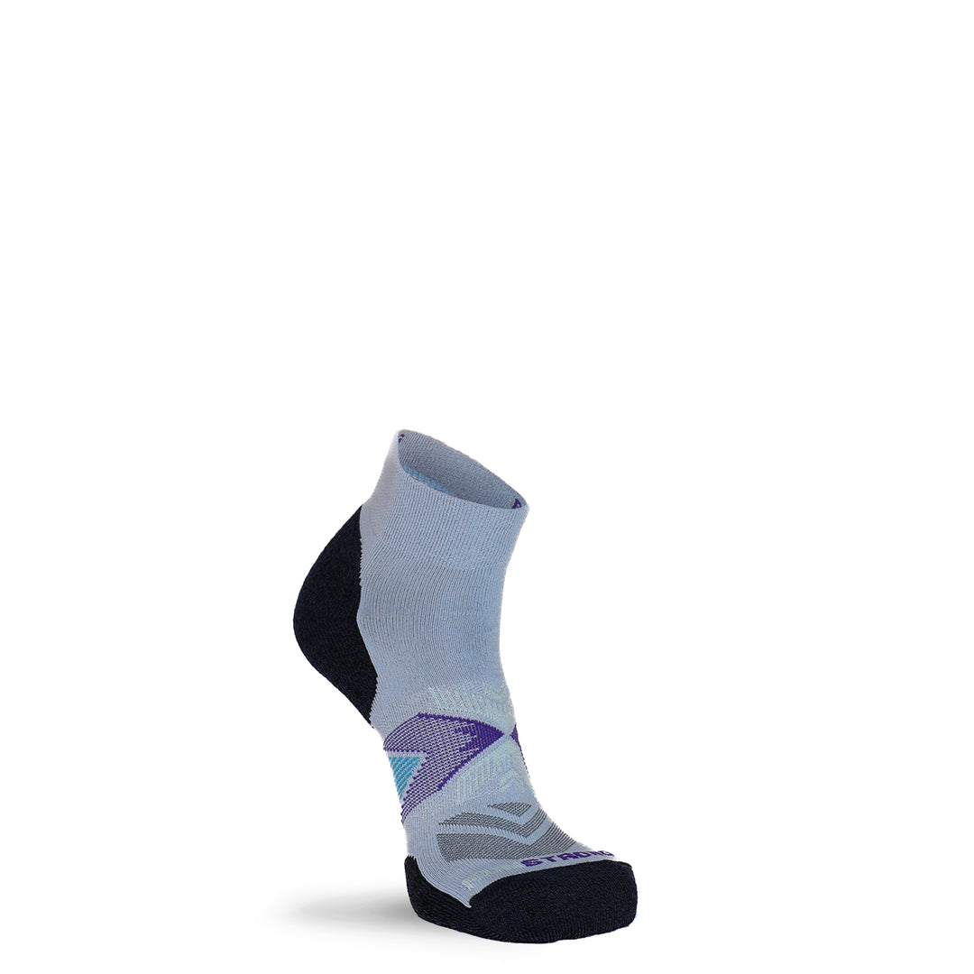 Upland Medium Weight Quarter Crew Running Sock