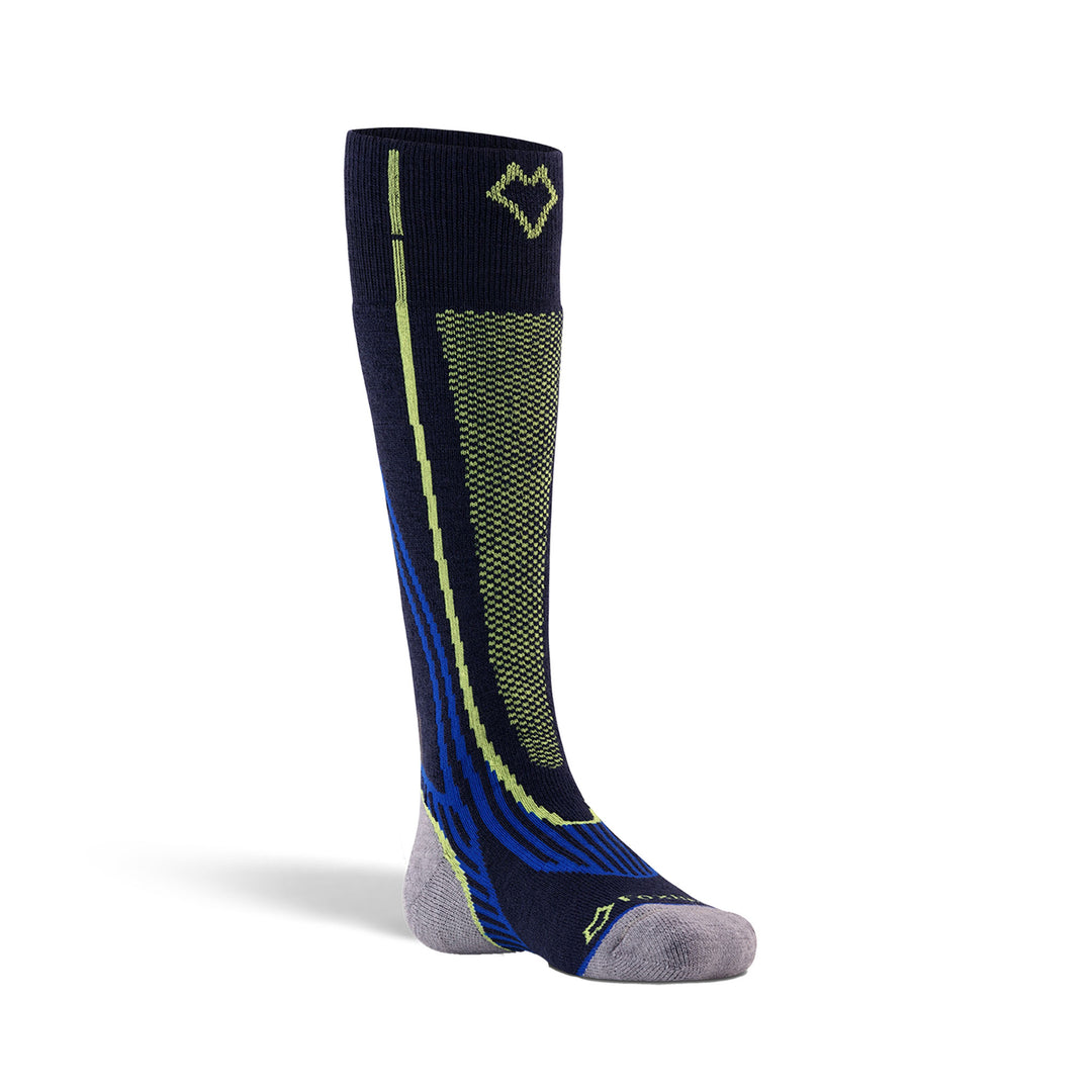 Kid's Snowpass Medium Weight Over-the-Calf Ski and Snowboard Sock