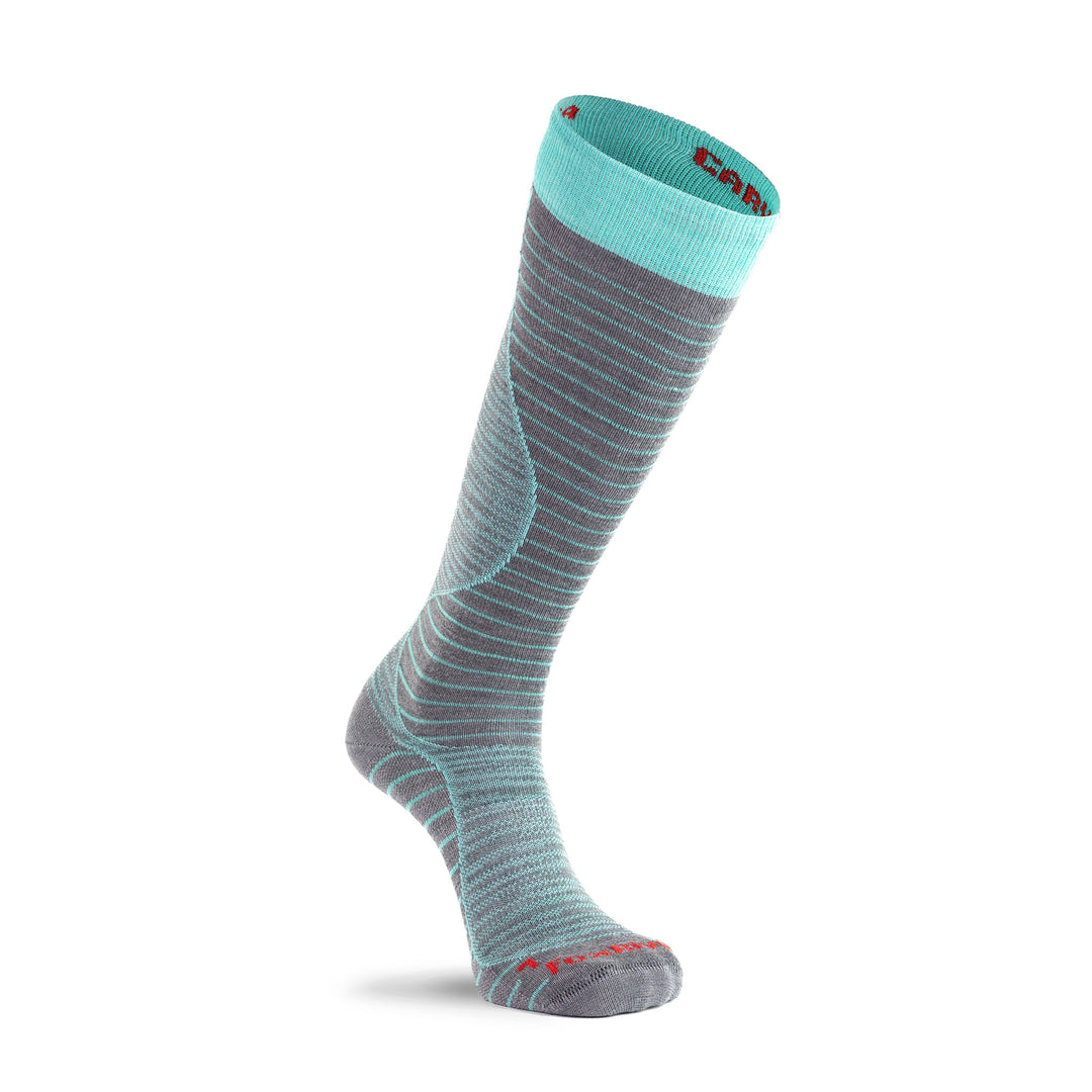 Women's Carve Ultra-Lightweight Over-The-Calf Ski and Snowboard Sock
