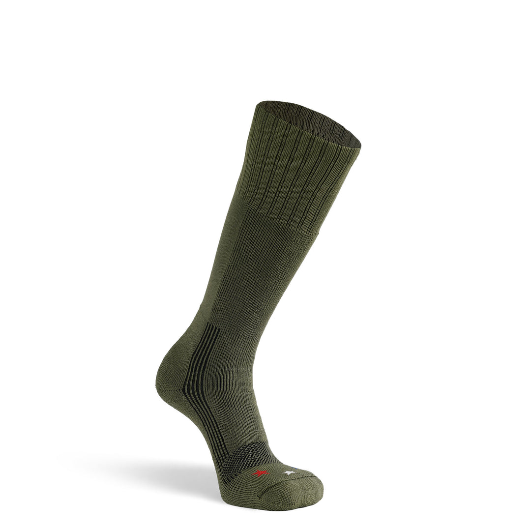 Wick Dry Maximum Americana Medium Weight Mid-Calf Boot Military Sock
