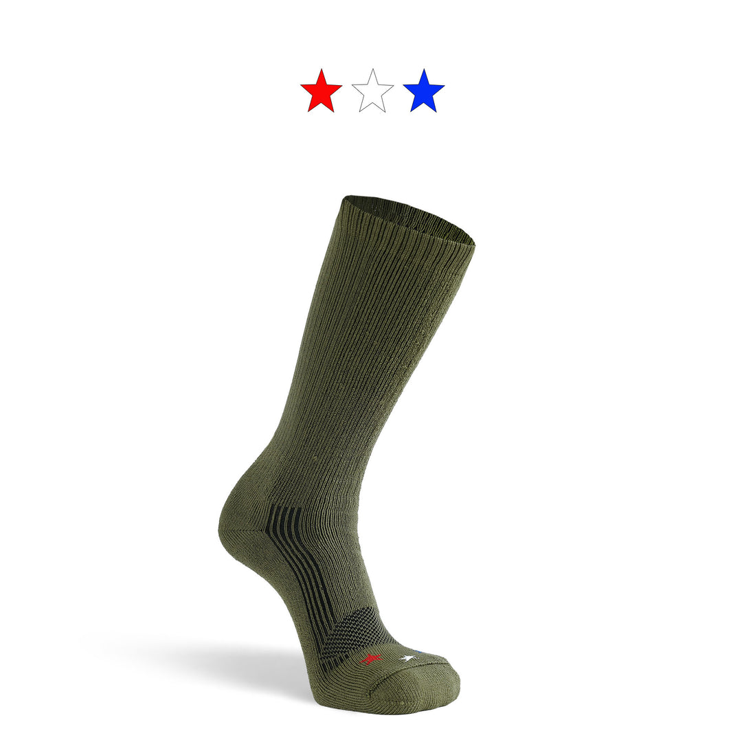 Wick Dry Maximum Americana Medium Weight Crew Military Sock