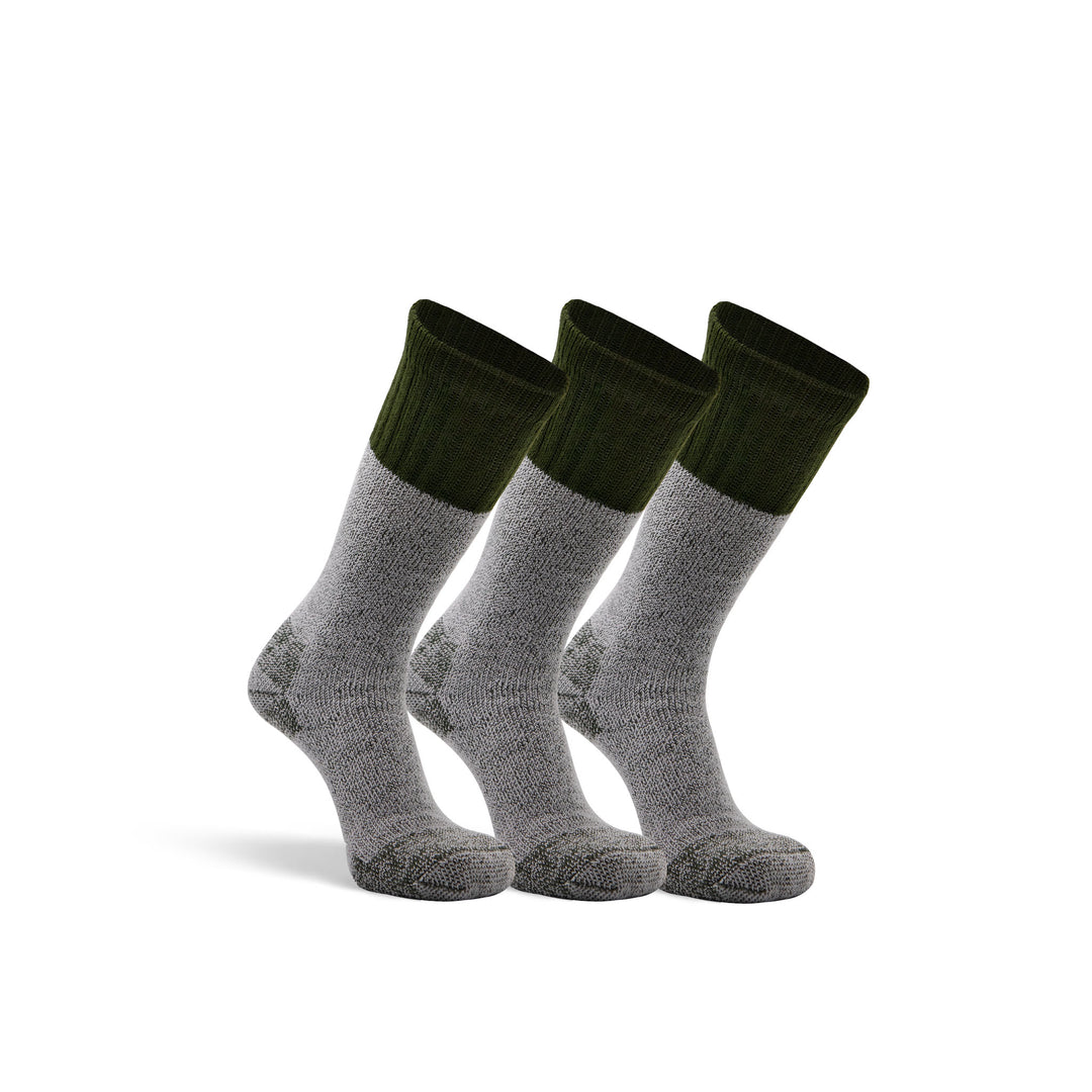Wick Dry Outlander Heavyweight Mid-Calf Boot & Field Sock - 3 Pairs