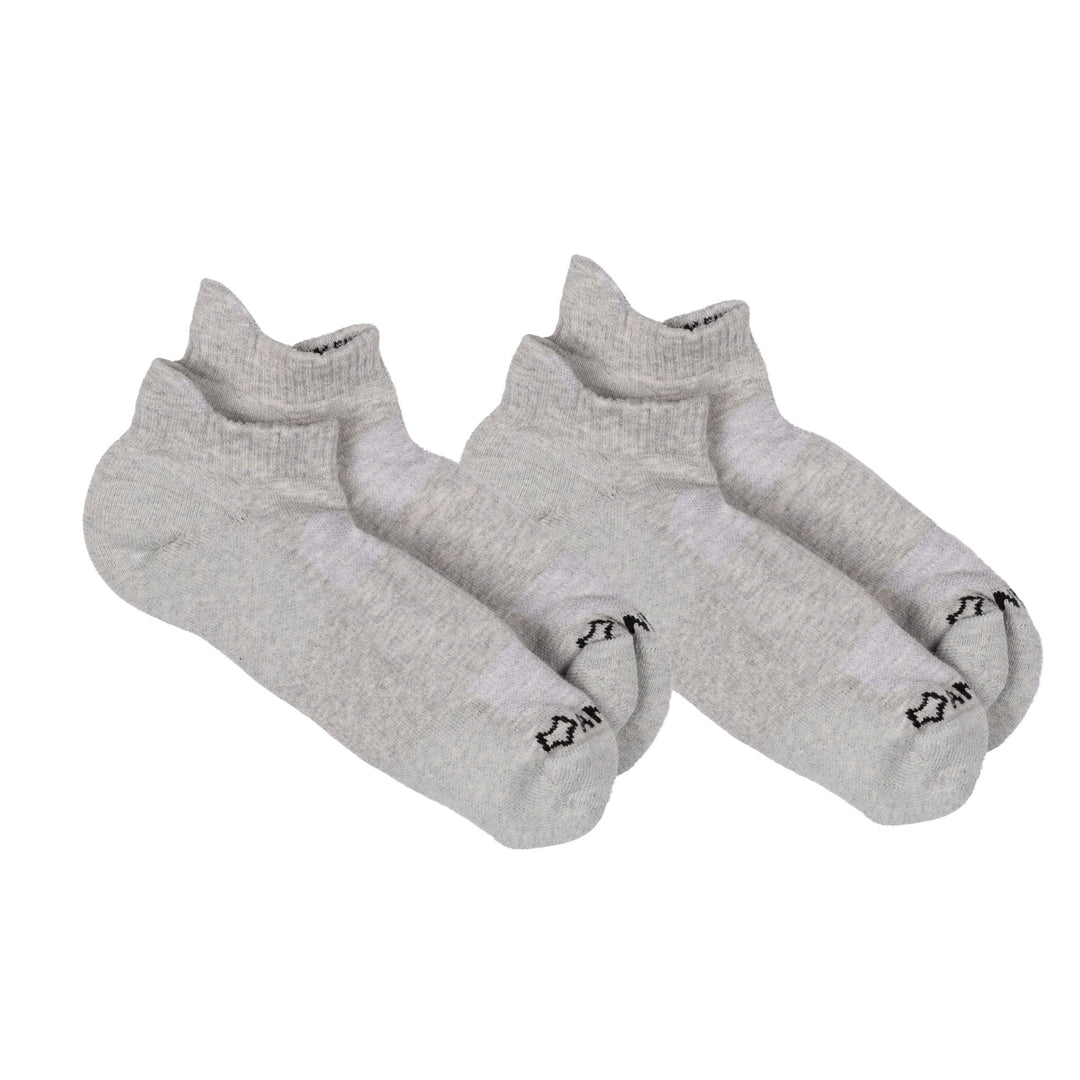 Anywear Essential Lightweight Ankle Sock - 2 Pack Silver/Silver L/XL - Fox River
