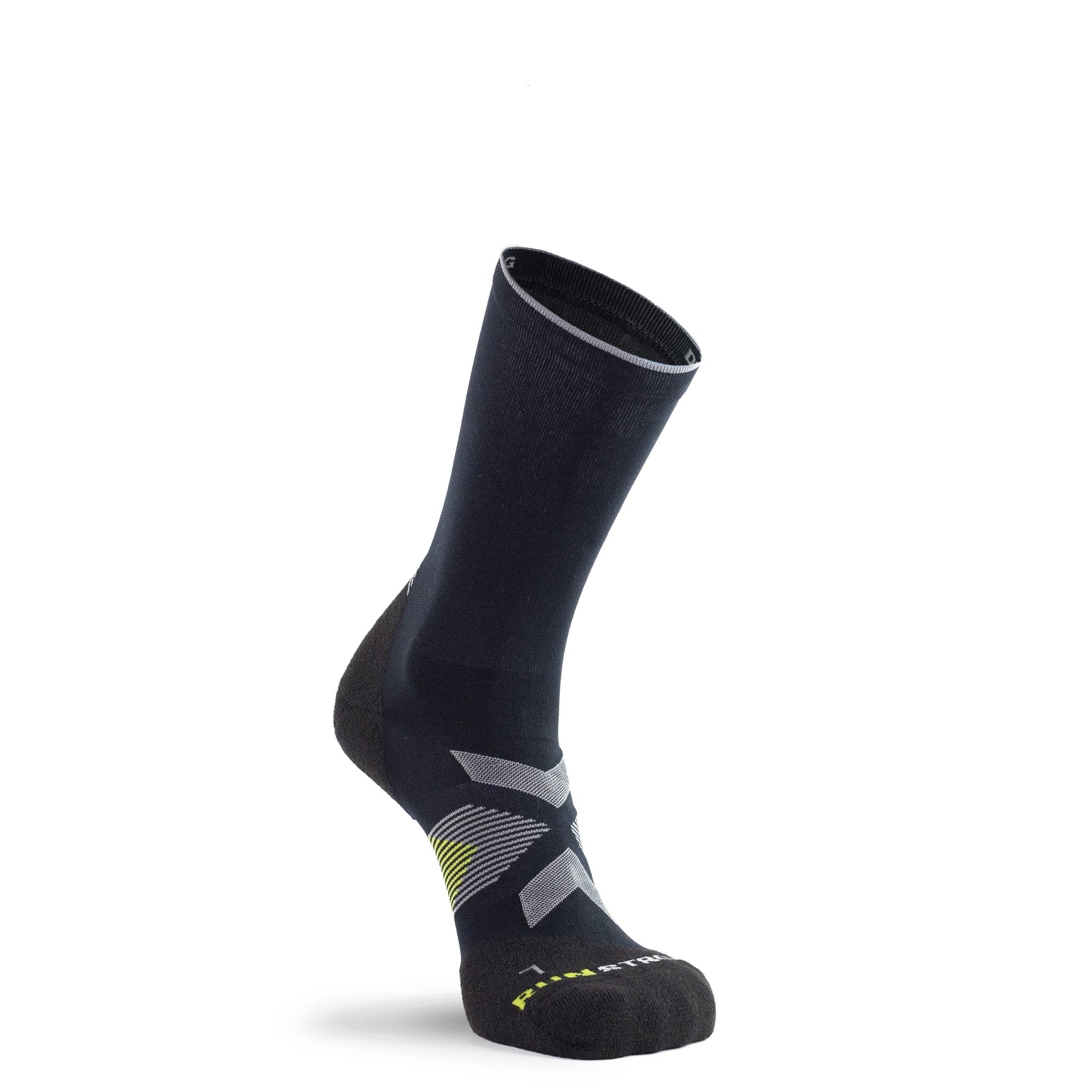 Arid Lightweight Crew Running Sock Black Small - Fox River