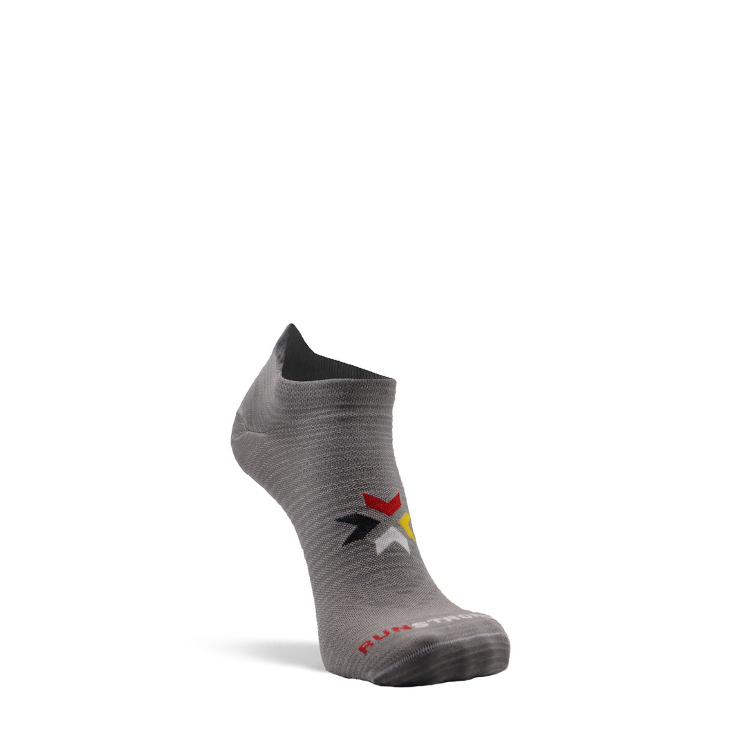 Canyon Ultra - Lightweight Ankle Running Sock Grey Small - Fox River