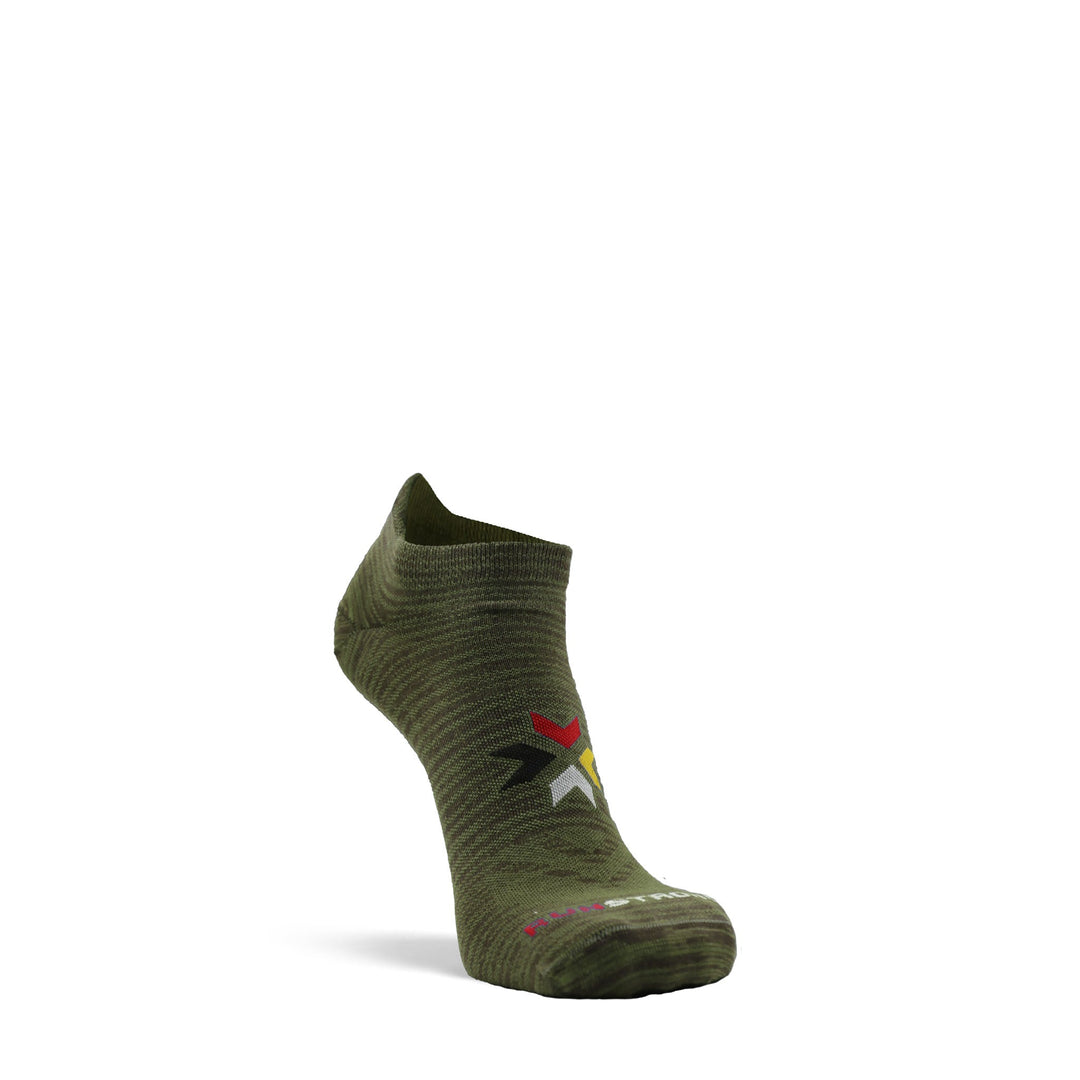 Canyon Ultra - Lightweight Ankle Running Sock Olive Medium - Fox River