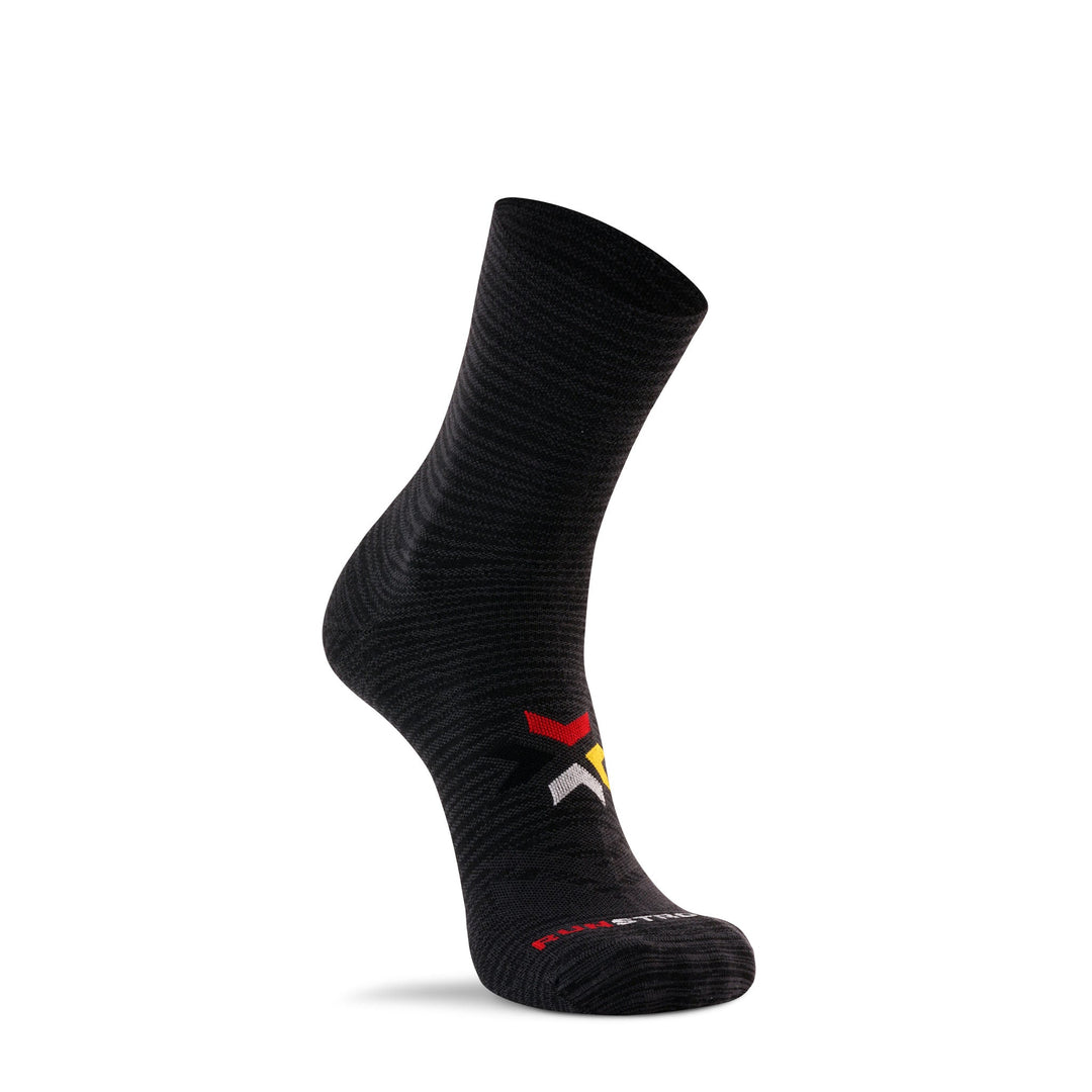 Canyon Ultra - Lightweight Crew Running Sock Black Small - Fox River