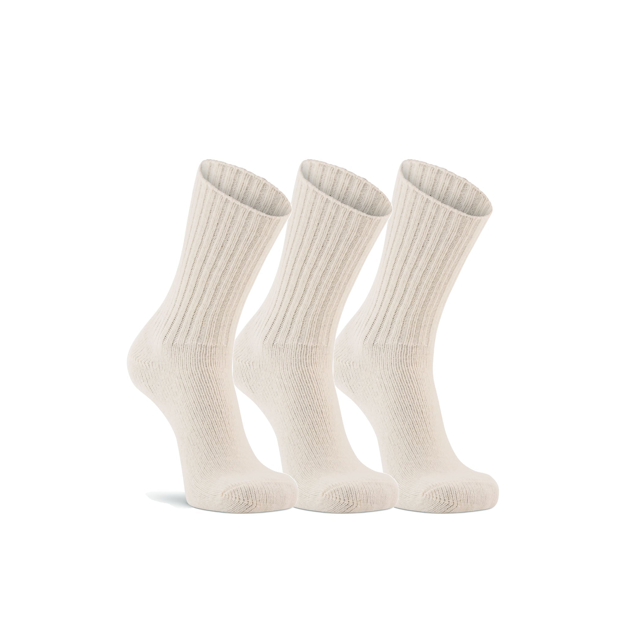 Classic Wool Medium Weight Crew Everyday Sock - 3 Pack Medium - Fox River