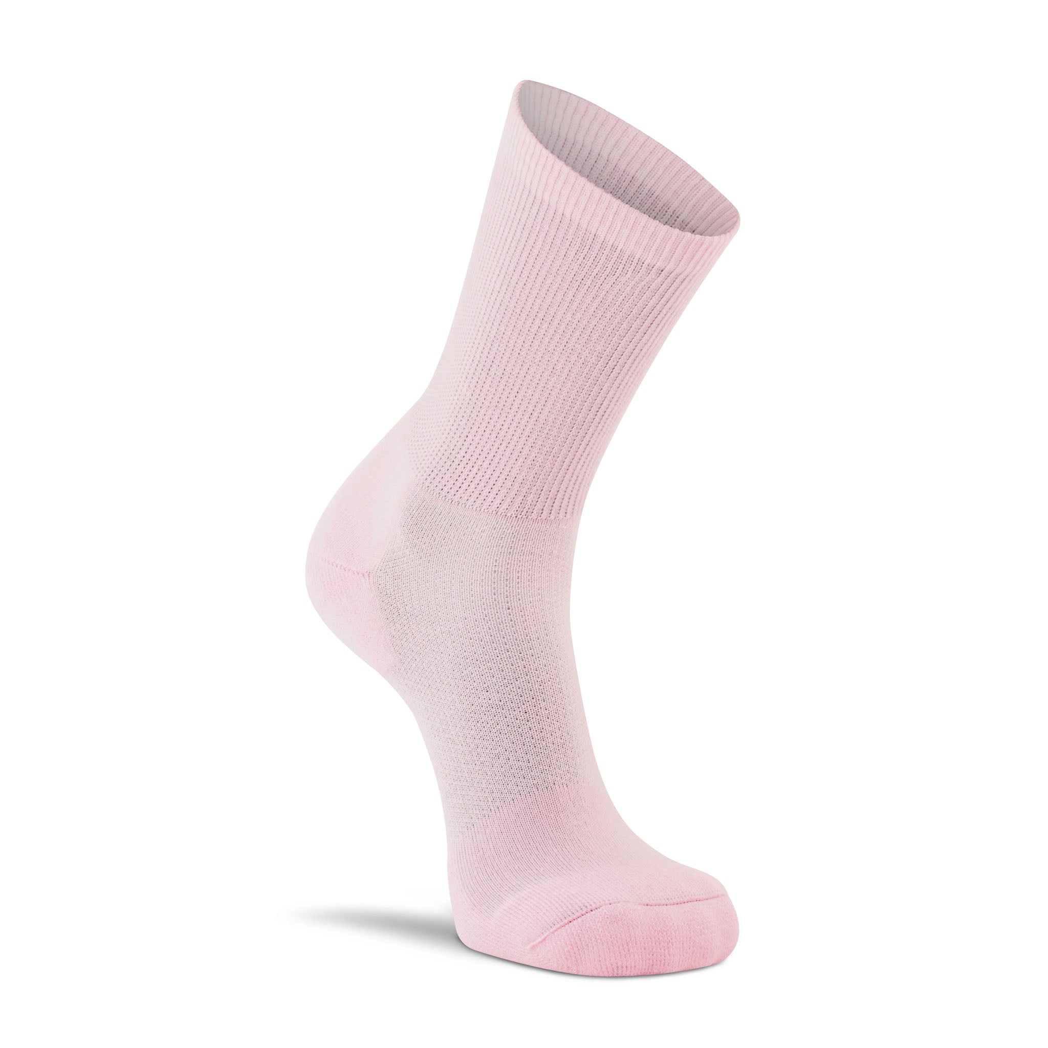 Her Diabetic Lightweight Crew Sock - 2 pack Pink Medium - Fox River