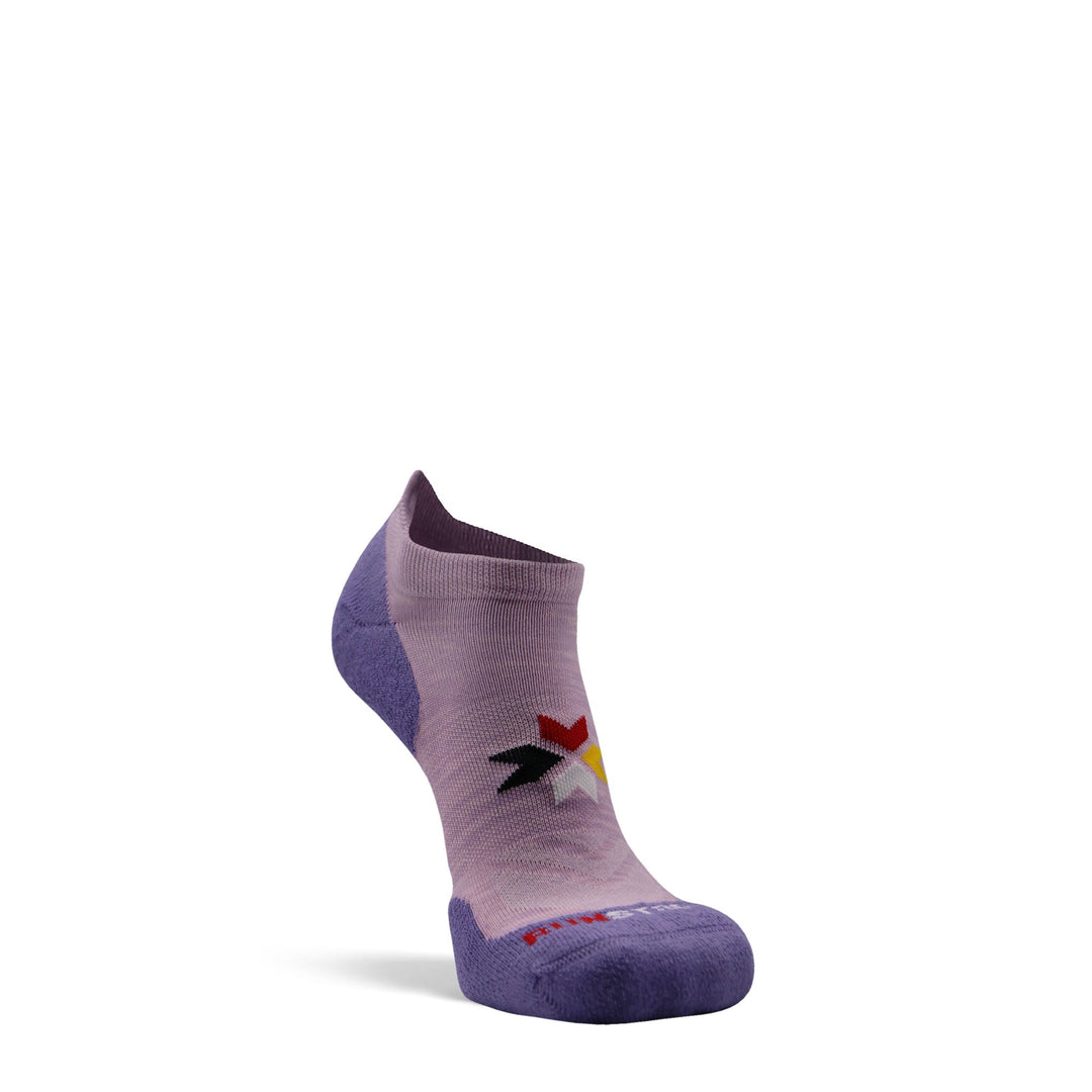 Inyanka Medium Weight Ankle Running Sock Lavender Small - Fox River