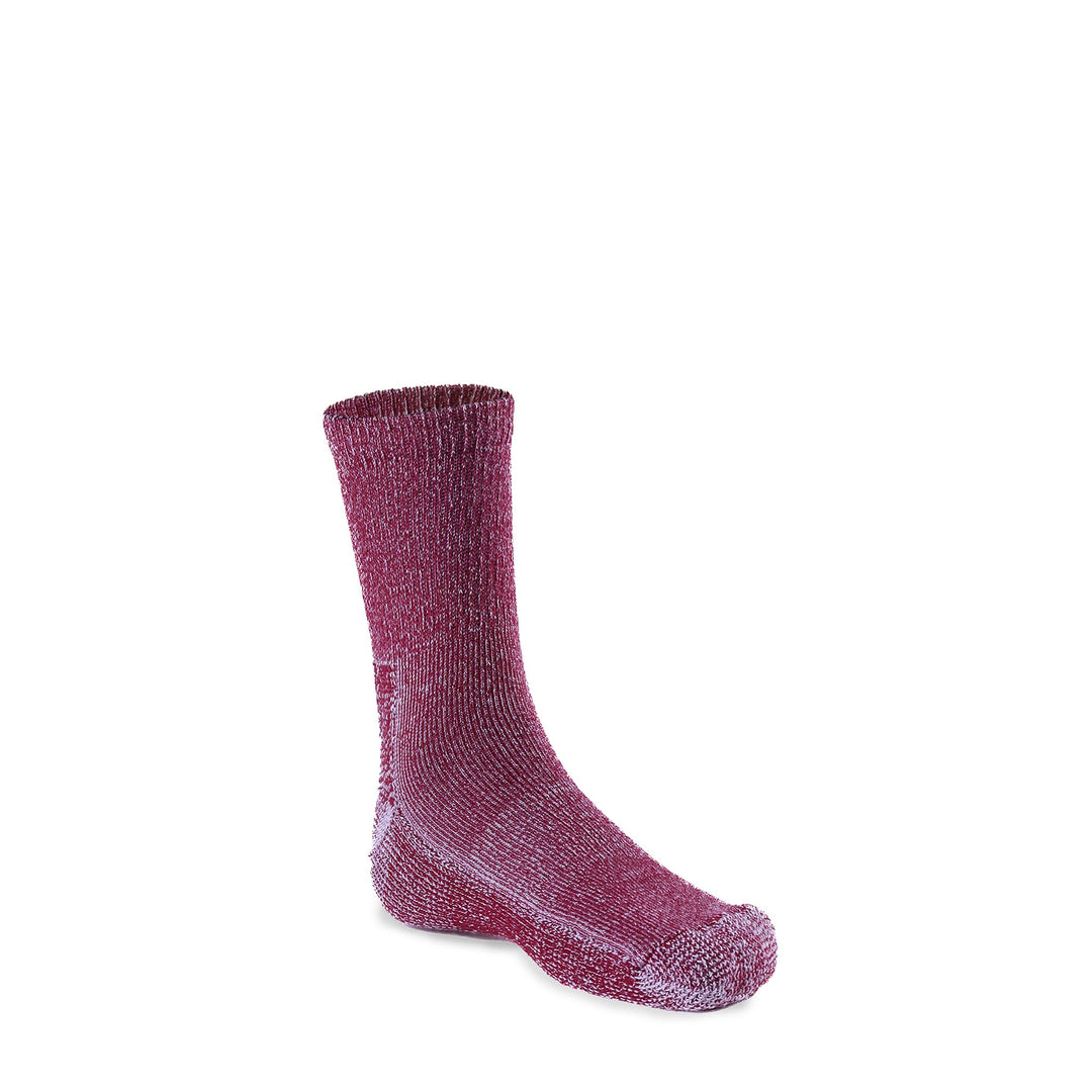 Kid's Base Hiker Lightweight Crew Hiking Sock Pink Kids' X - Small - Fox River