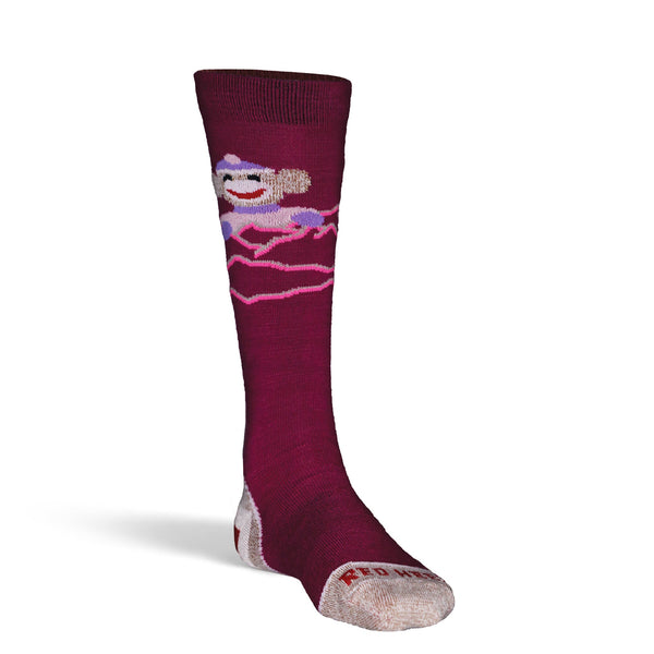 Kid's Monkey Ski, Monkey Do Lightweight Over-the-Calf Ski and