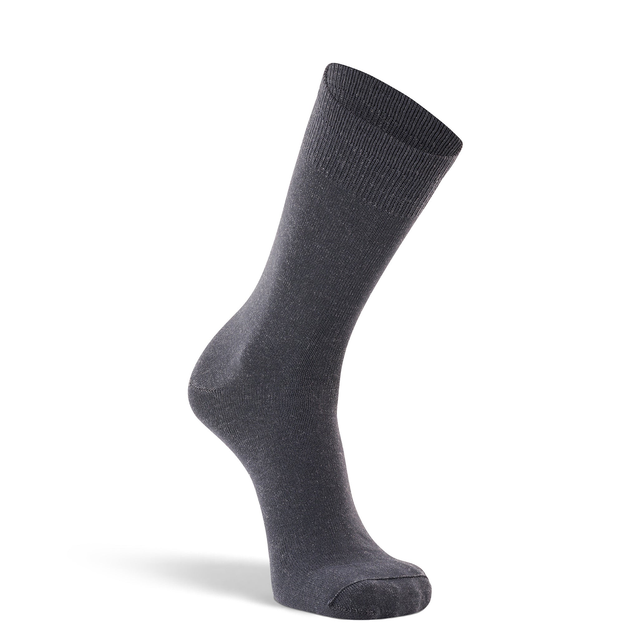 Men's Castile Light Ultra-Lightweight Crew Liner Sock Black Medium - Fox River