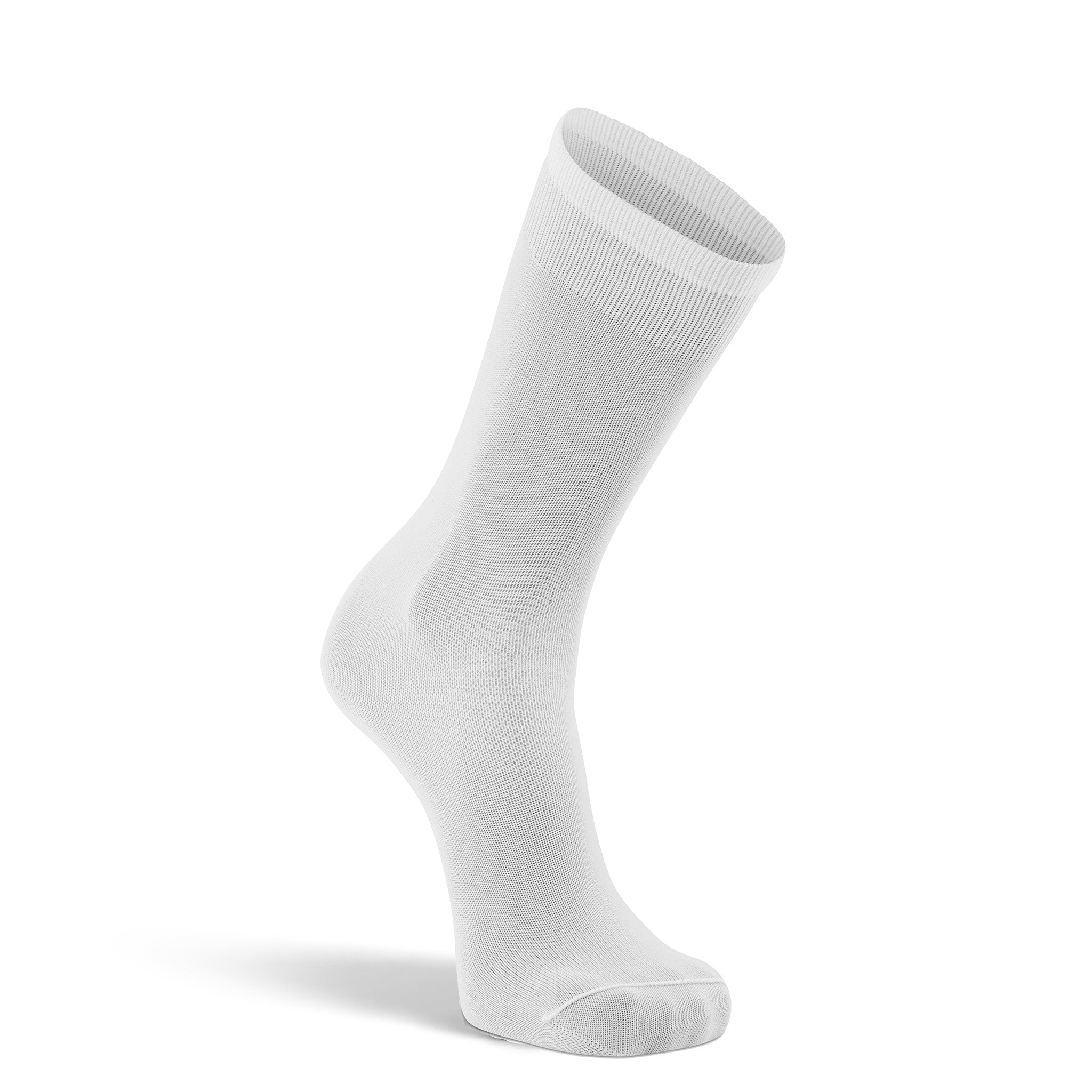 Men's Wick Dry Sta-Dri Ultra-Lightweight Tube Crew Liner Sock White Adult Tube - Fox River