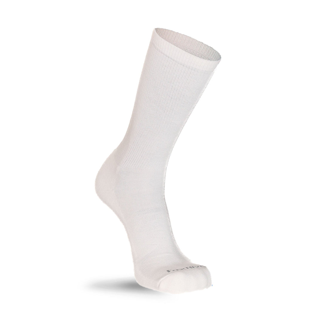 Organic Cotton Medium Weight Crew Everyday Sock White Small - Fox River