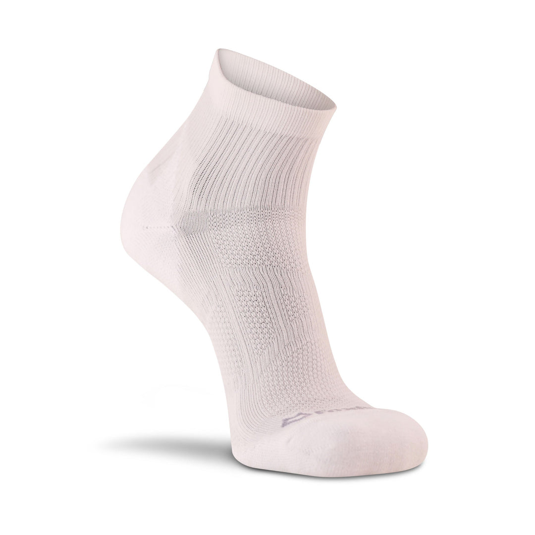 Physical Trainer Lightweight Quarter Crew Military Sock - 2 Pack White Medium - Fox River