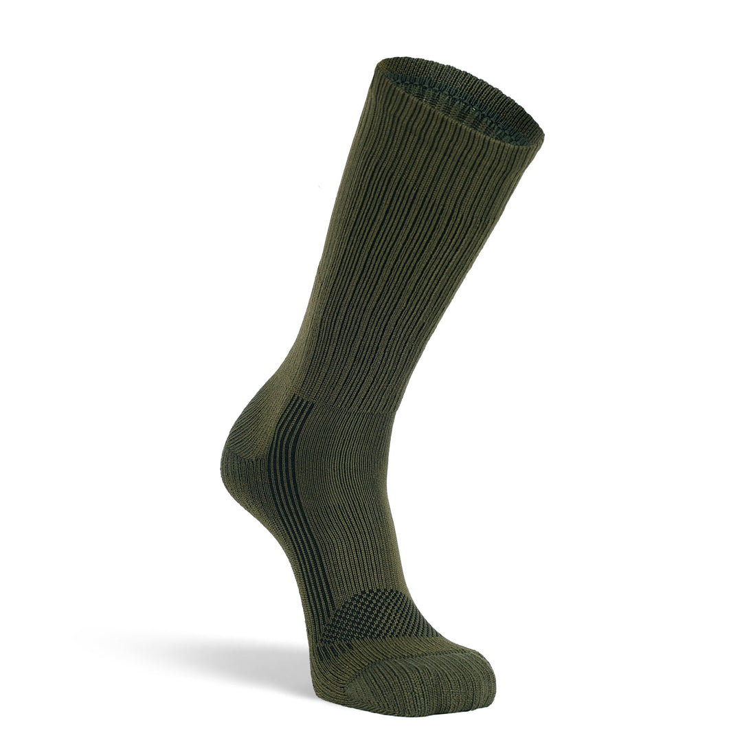 Tactical Lightweight Crew Military Sock Army Green Small - Fox River