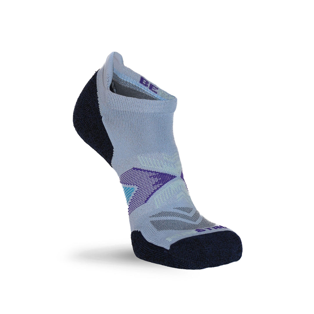 Upland Medium Weight Ankle Running Sock Light Blue Small - Fox River