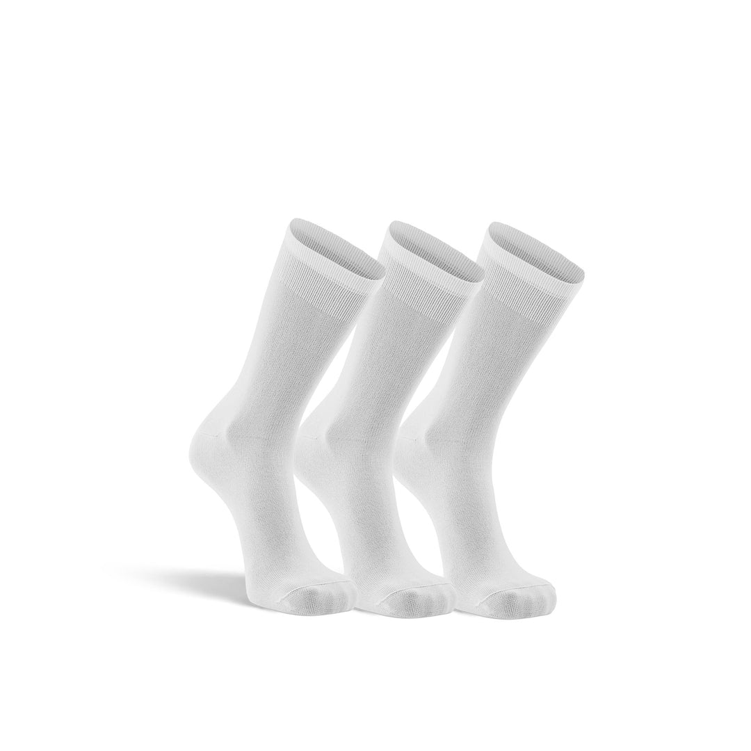 Wick Dry Alturas Ultra-Lightweight Crew Liner Sock - 3 Pairs White Medium - Fox River