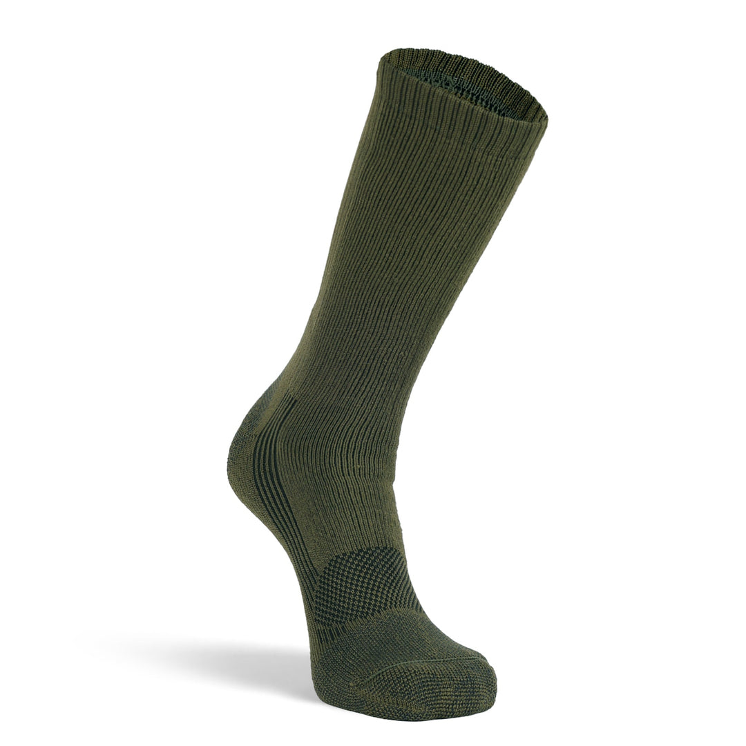 Wick Dry Maximum Heavyweight Crew Military Sock Army Green Small - Fox River