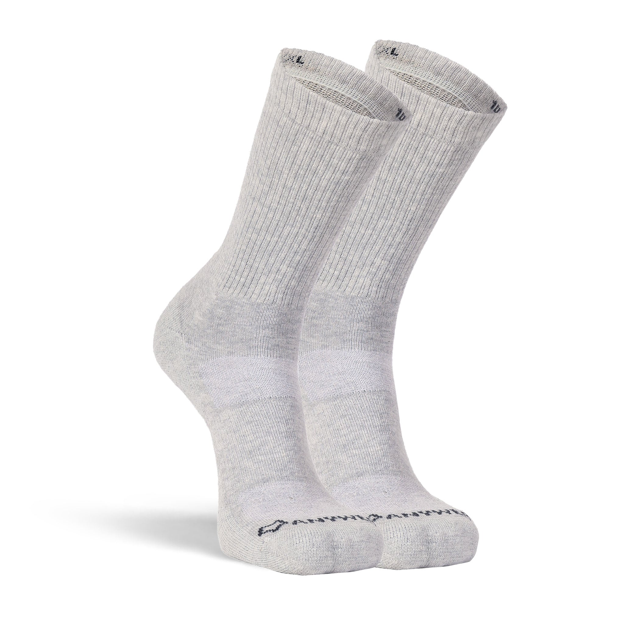 Women's Anywear Essential Lightweight Crew Sock - 2 Pack Silver/Silver S/M - Fox River