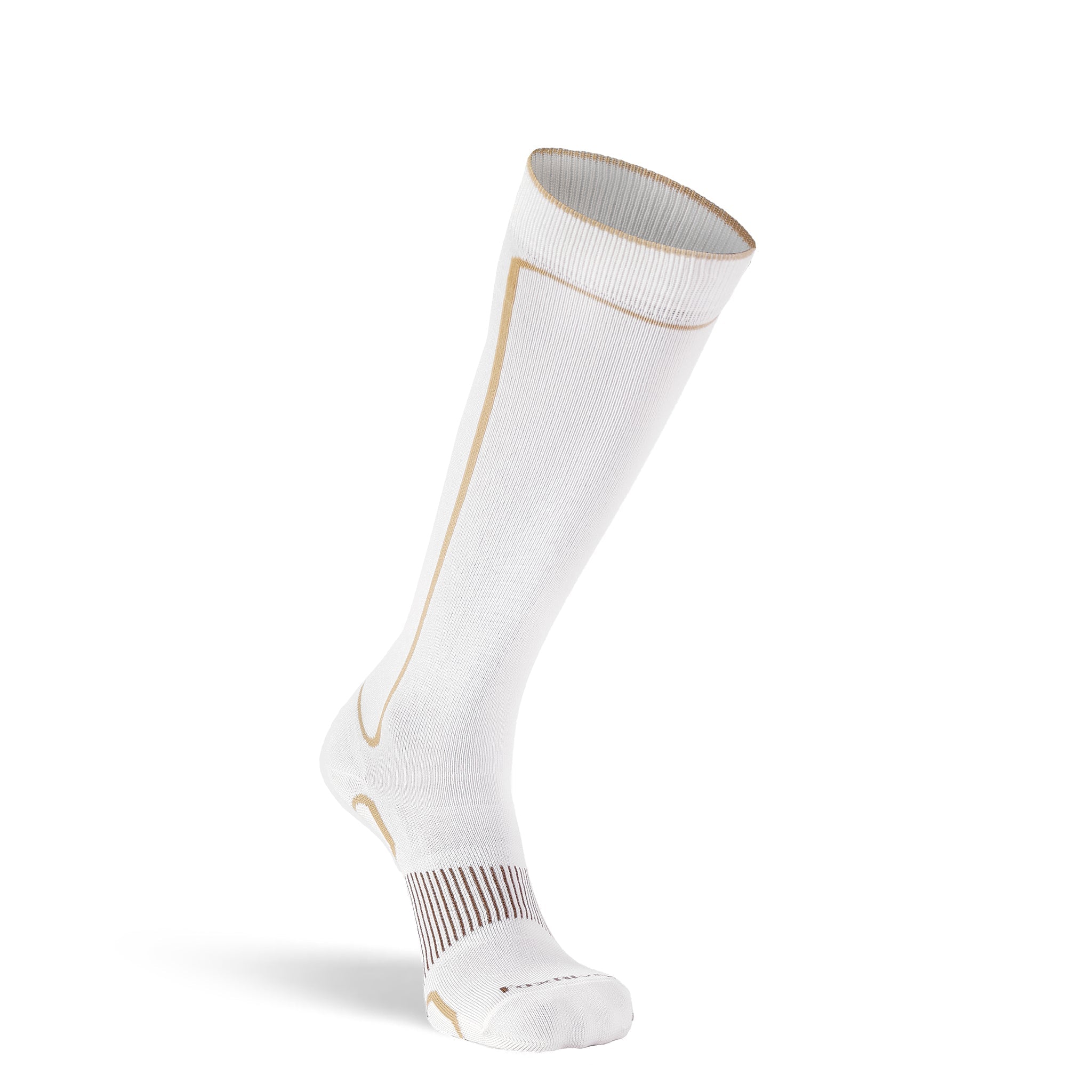 Women's Aspen Ultra - Lightweight Over - the - Calf Ski and Snowboard Sock Cream Small - Fox River