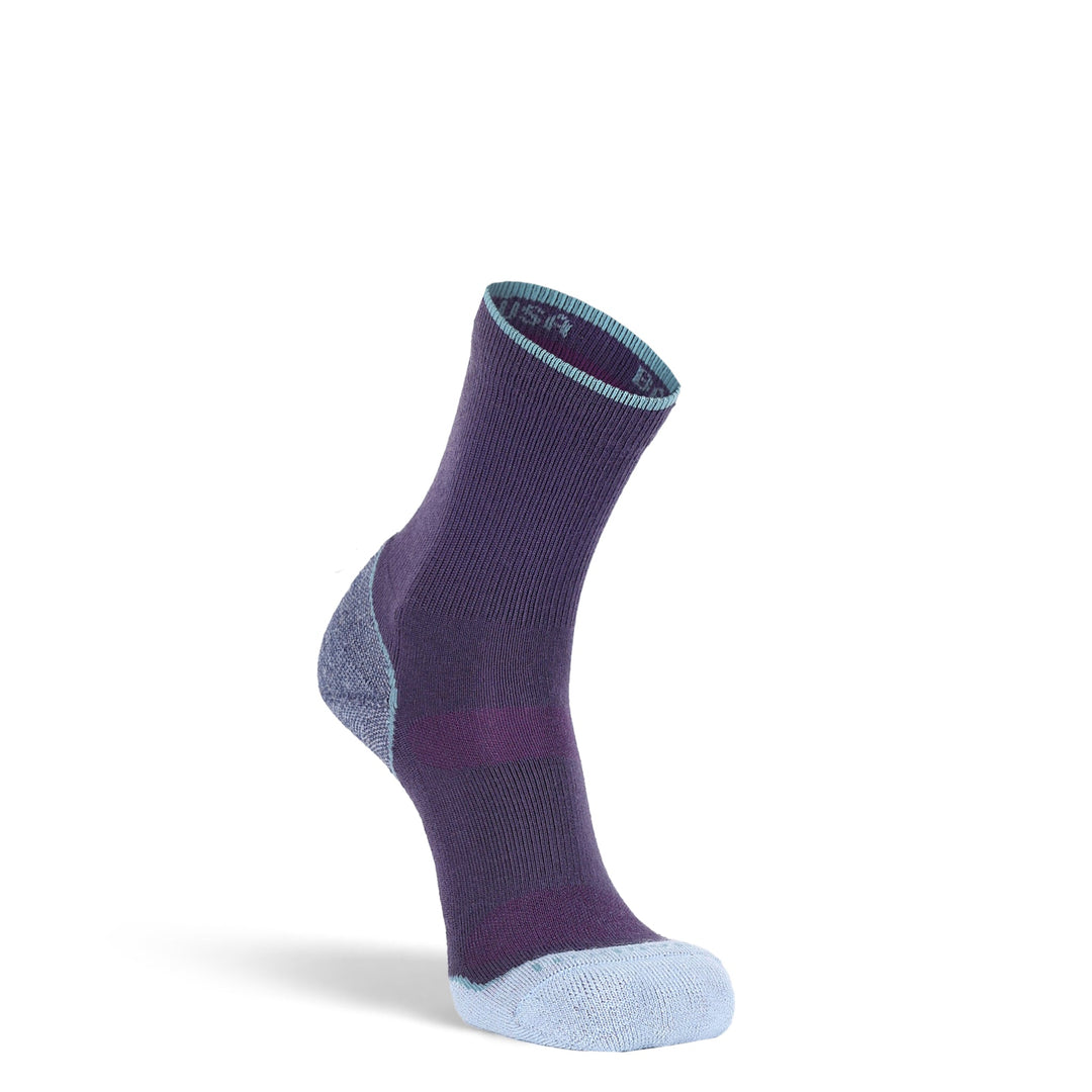 Women's Basecamp 2.0 Lightweight Crew Hiking Sock Grape Small - Fox River