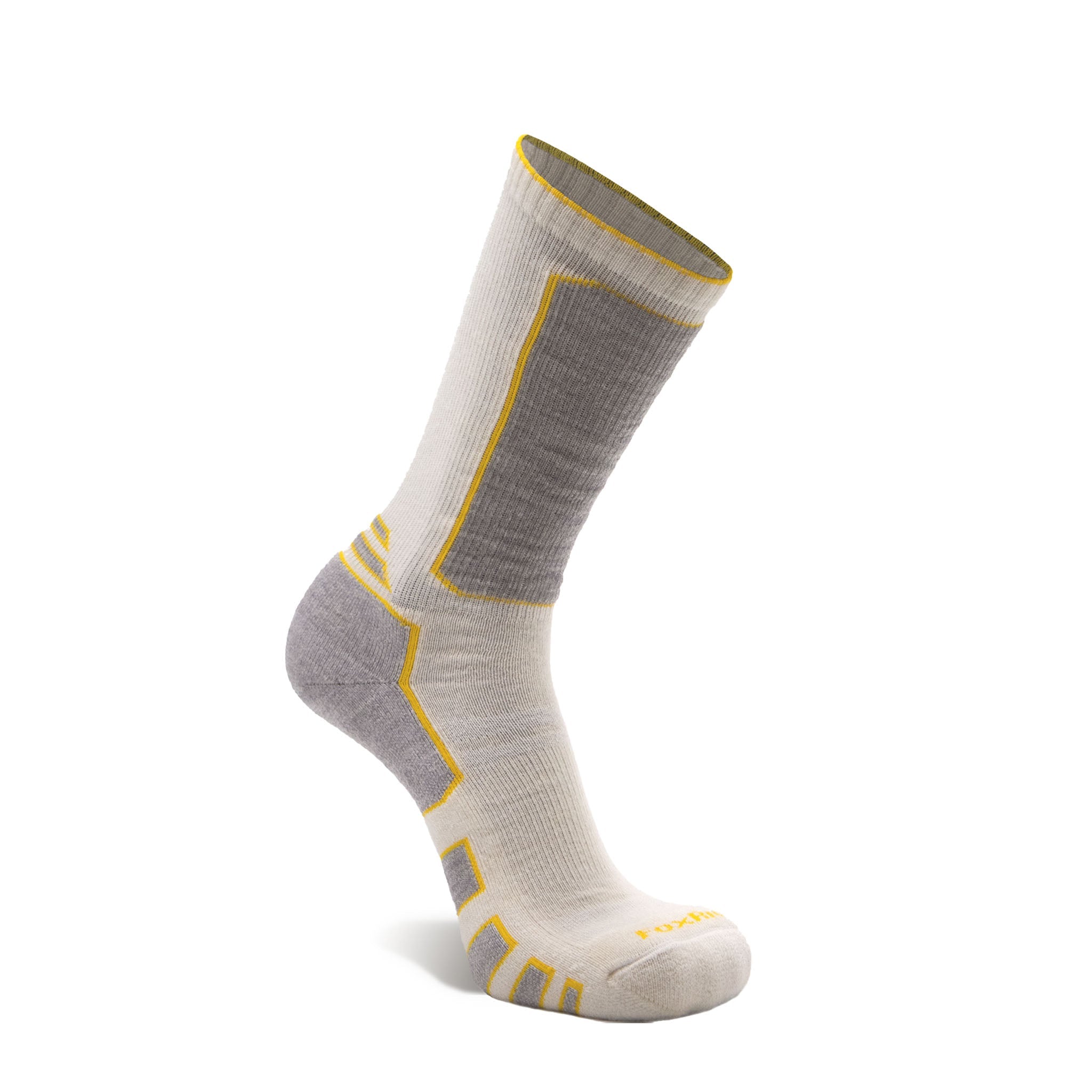 Work Merino Wool Medium Weight Crew Work Sock Natural Medium - Fox River