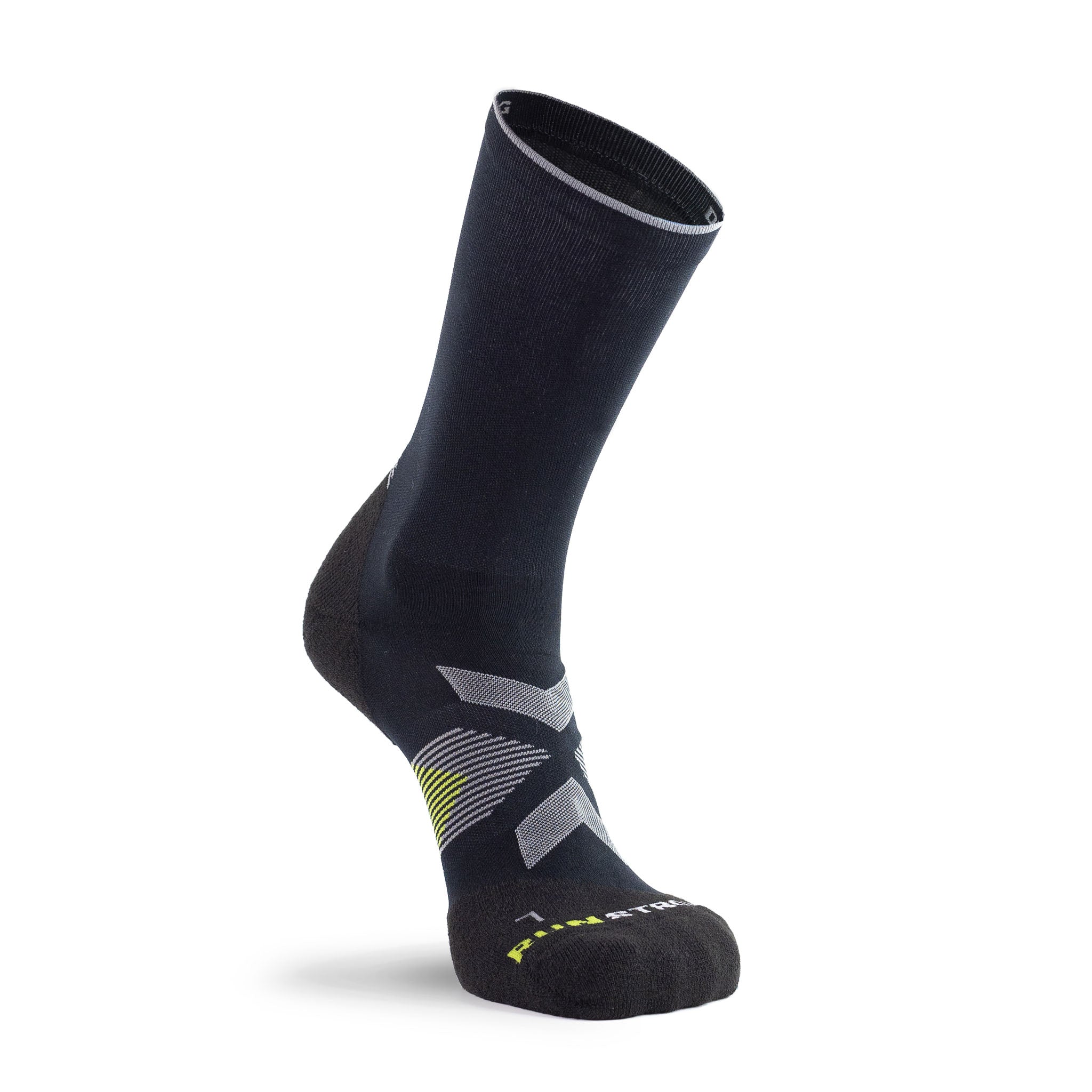 Arid Lightweight Crew Running Sock Black Small - Fox River